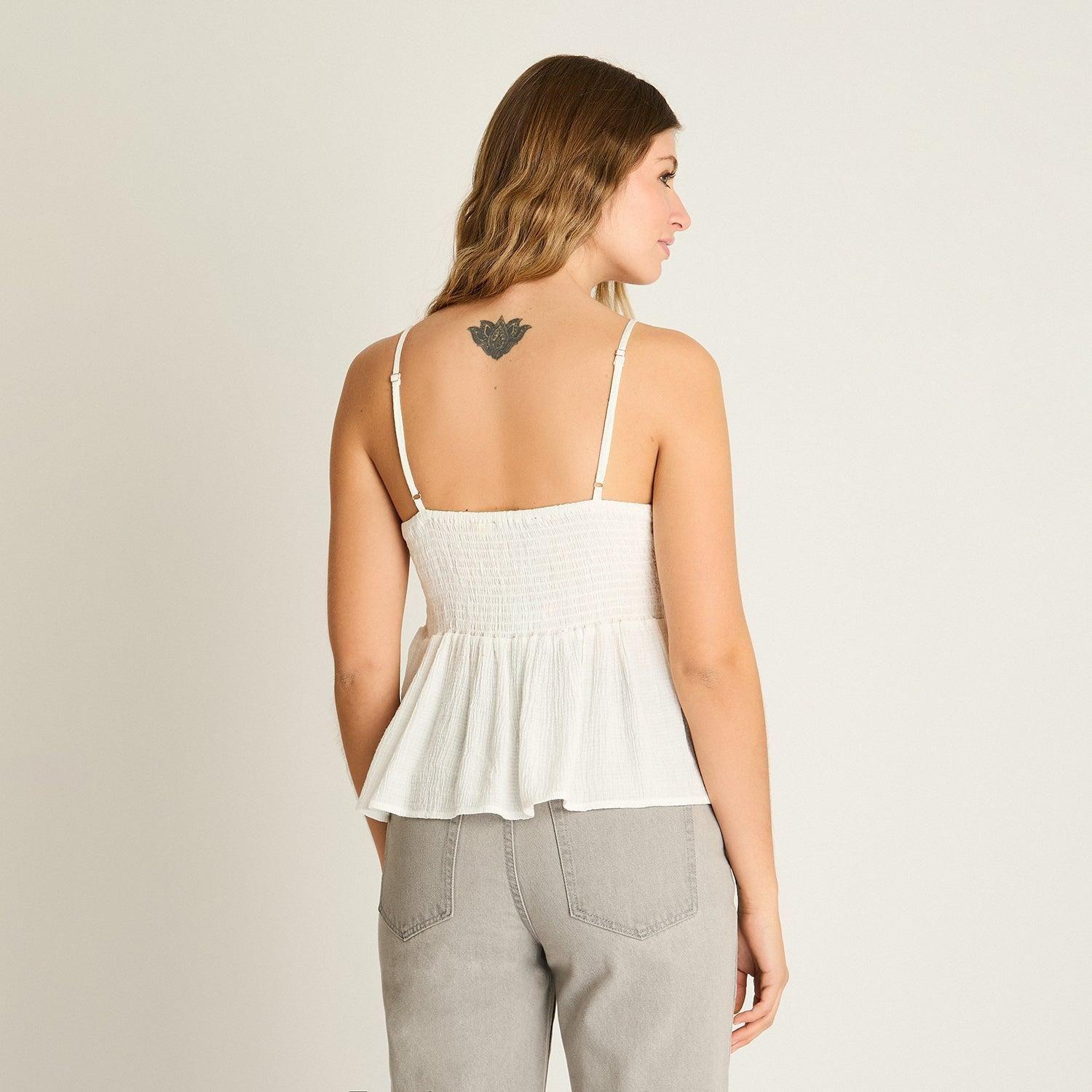 Blusa Crudo Sin Mangas-1