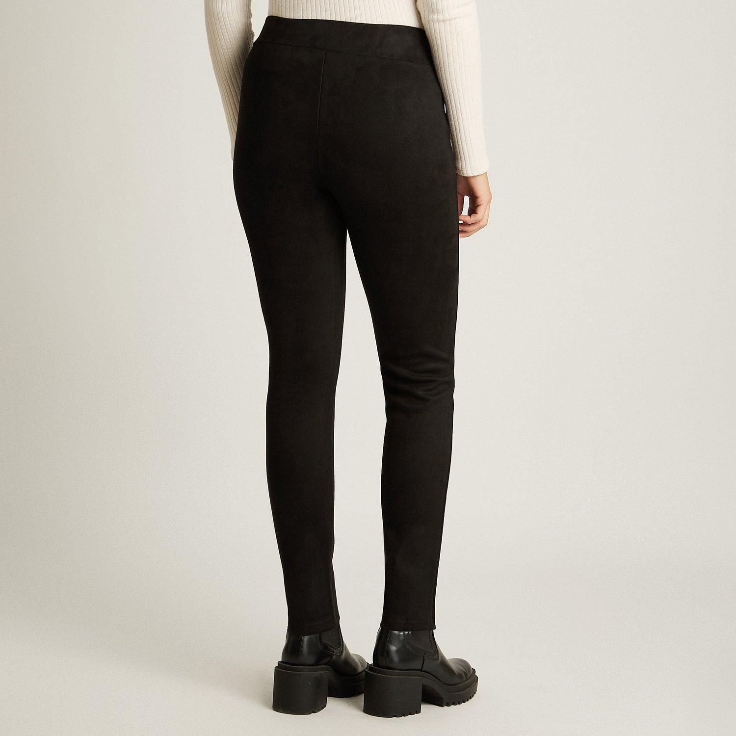 Calza Negra en Suede Slim-1
