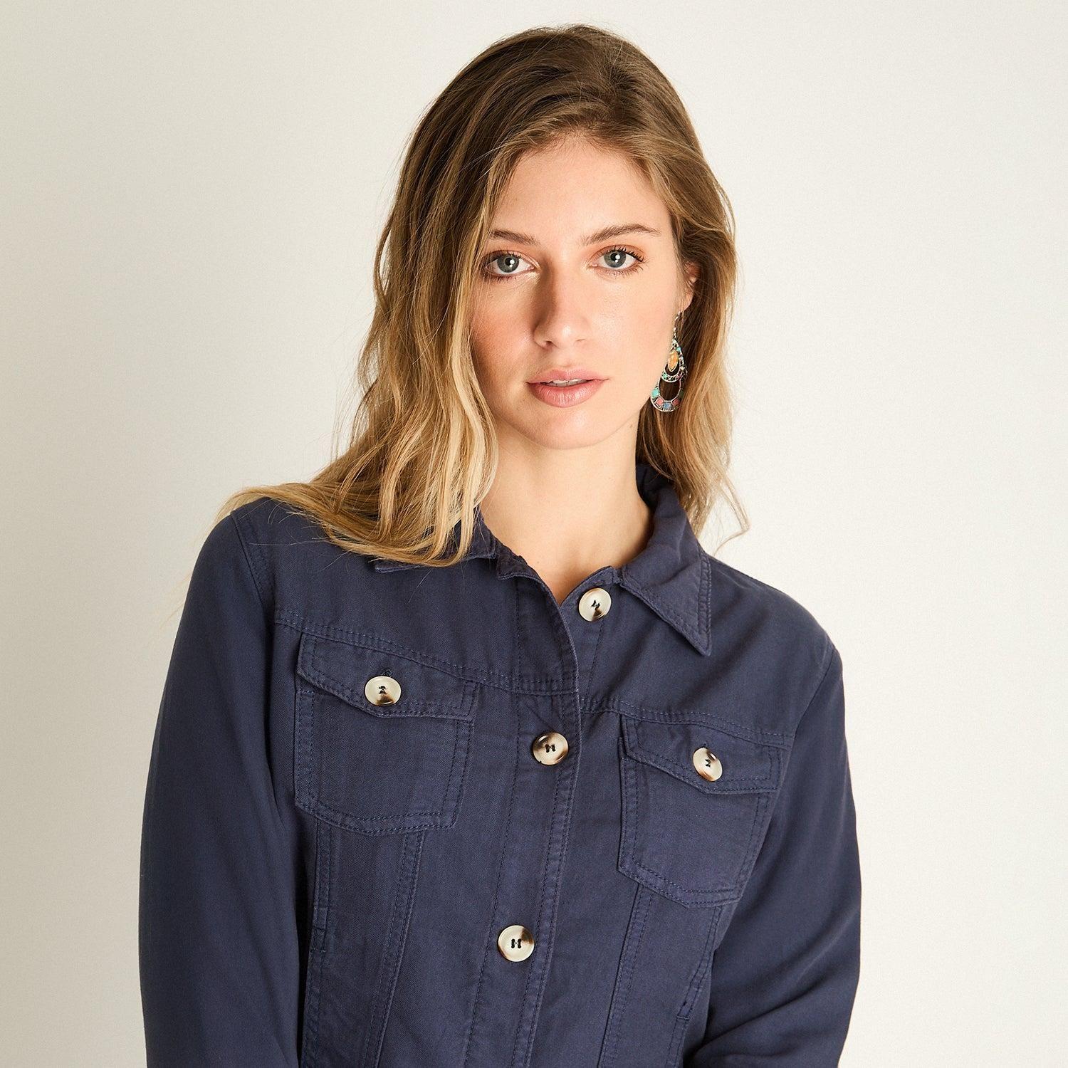 Chaqueta Mezclilla Azul-2