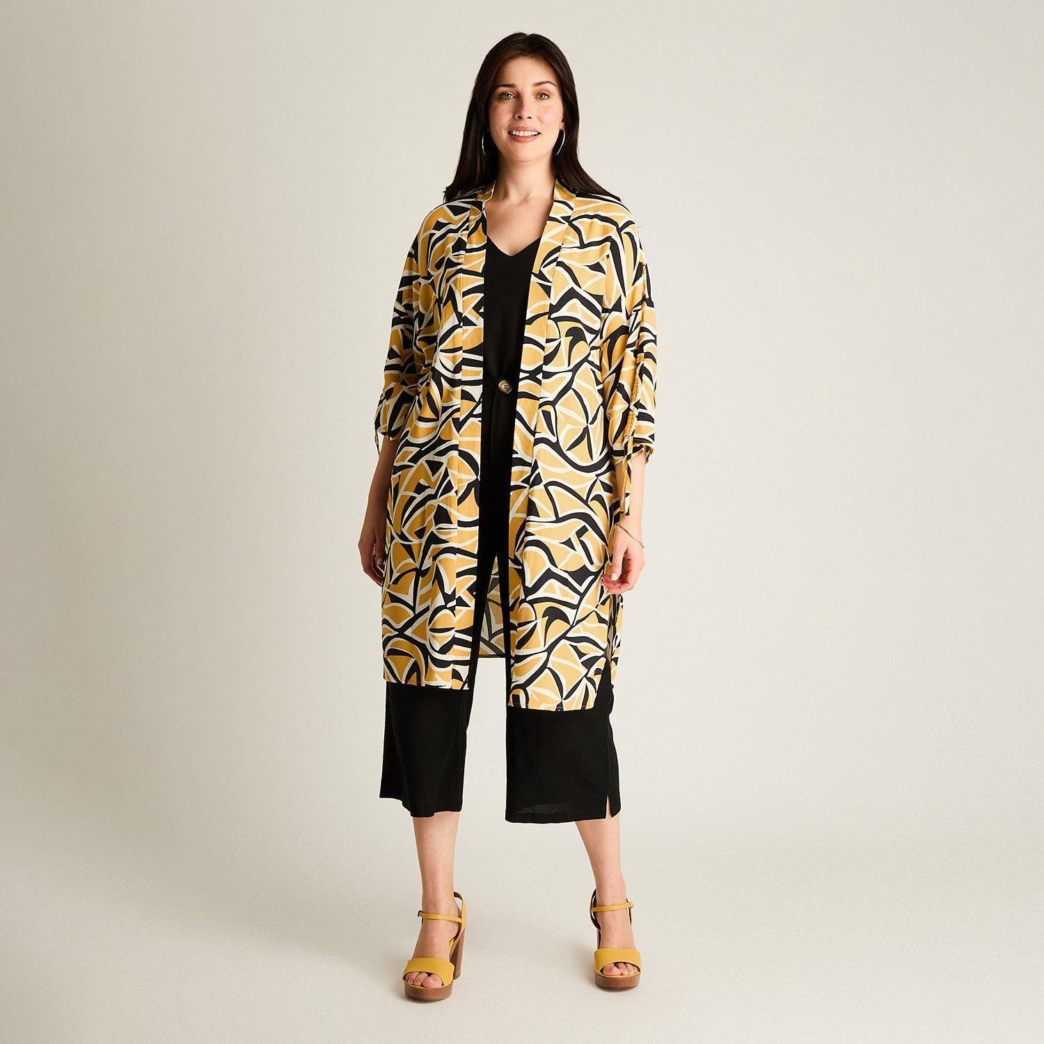 Tapado Mostaza No Elasticado Calce Holgado-3