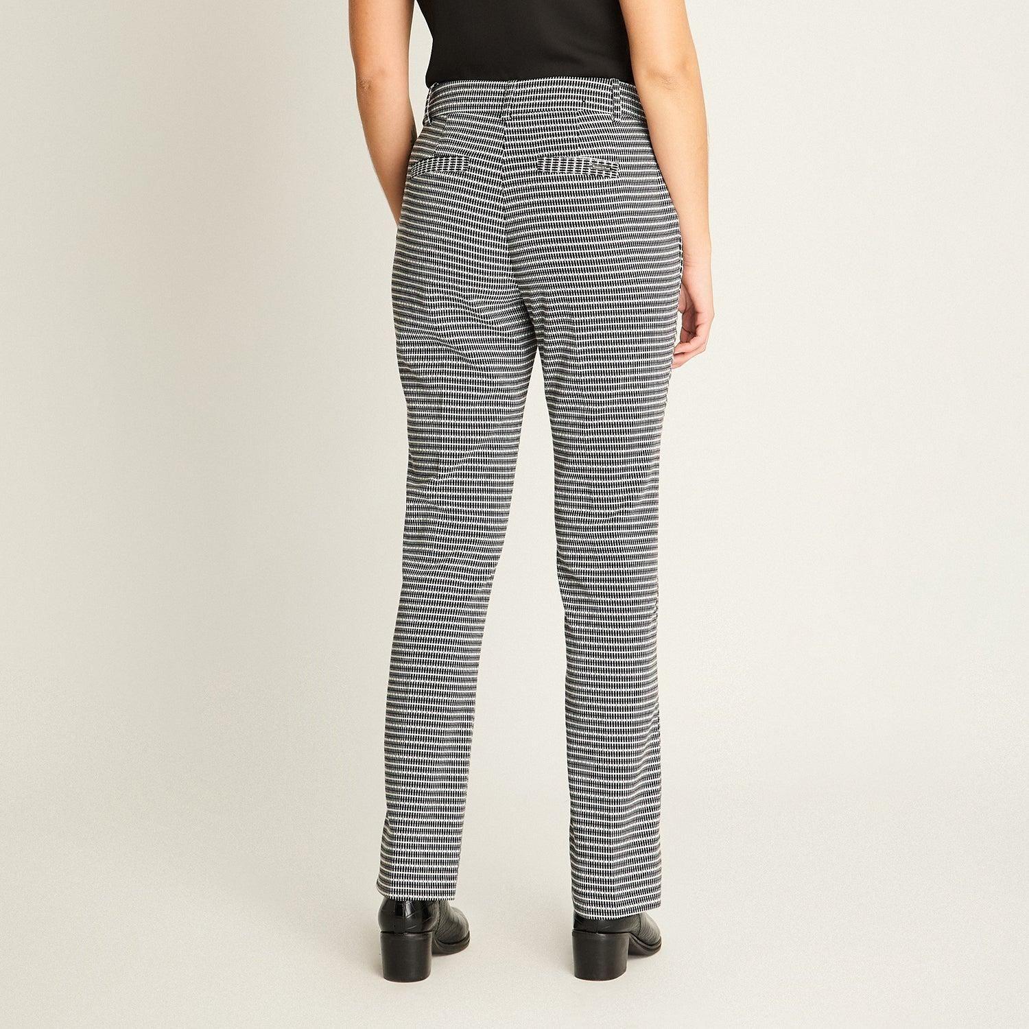 Pantalón Formal Gris Recto-2