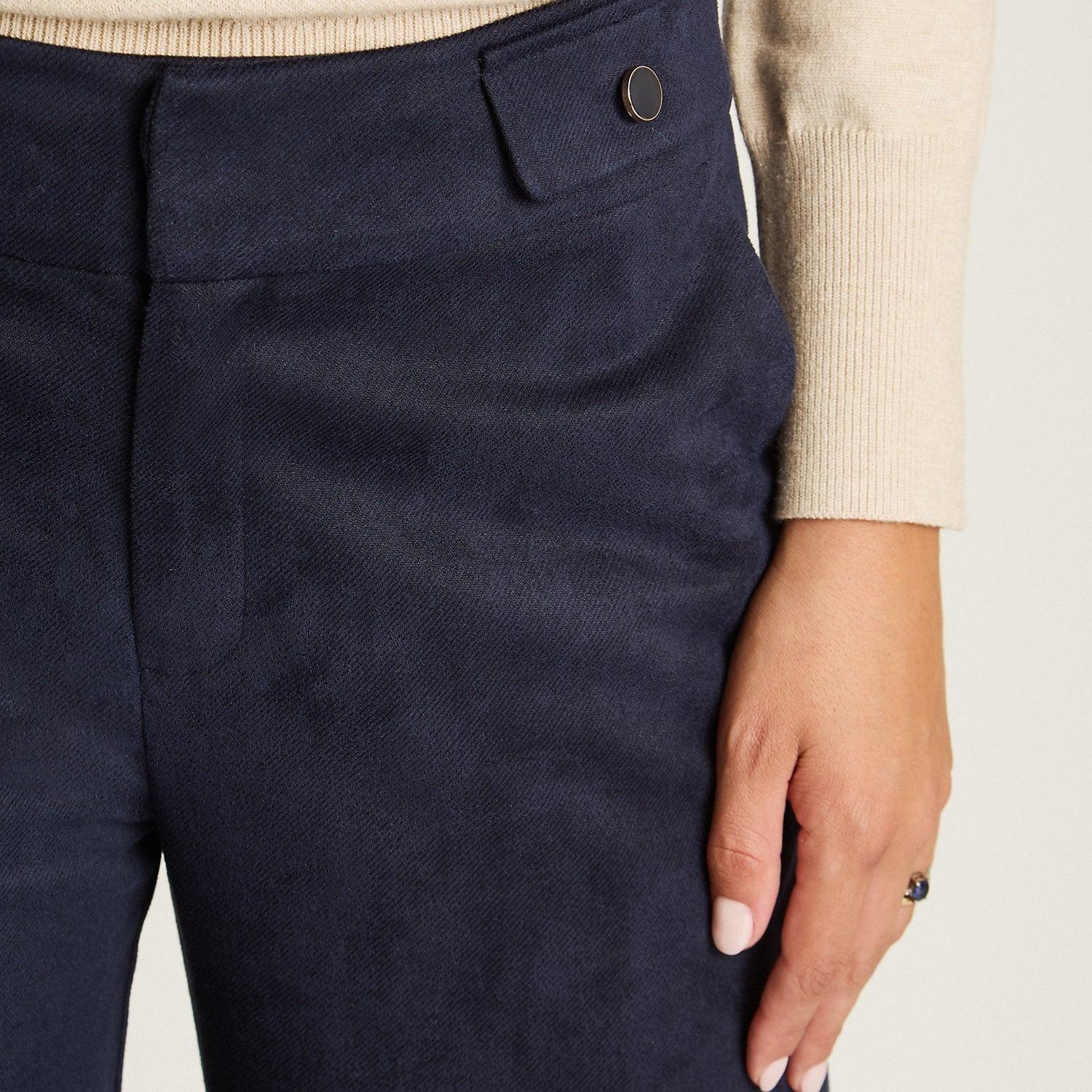 Pantalon Formal Azul-2