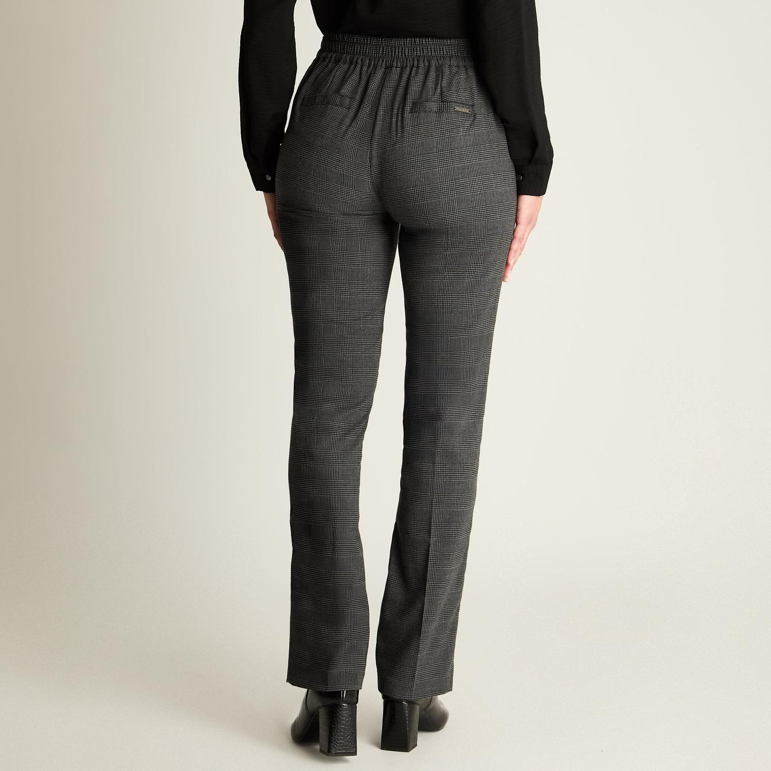 Pantalón Sastrero Con Cadena En Costados Azul-1