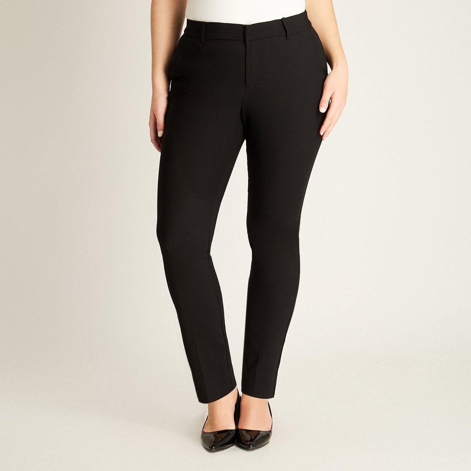 Pantalón Formal Slim Negro-0