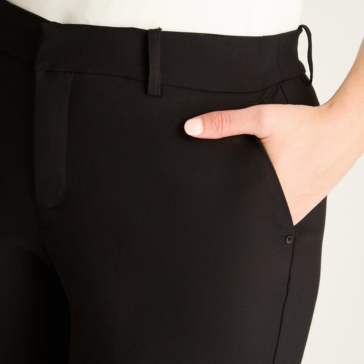 Pantalón Formal Slim Negro-2