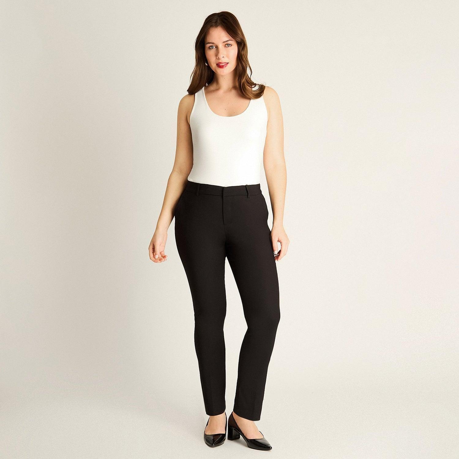 Pantalón Formal Slim Negro-3