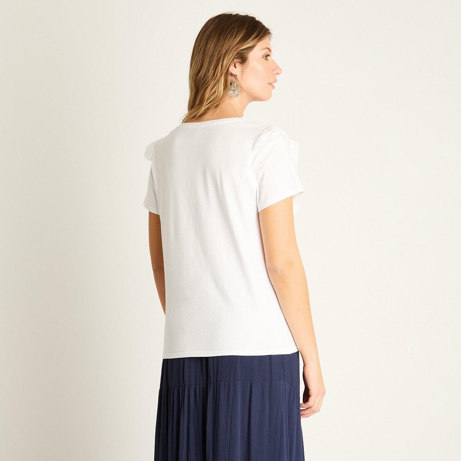 Polera Crudo con Volantes-1