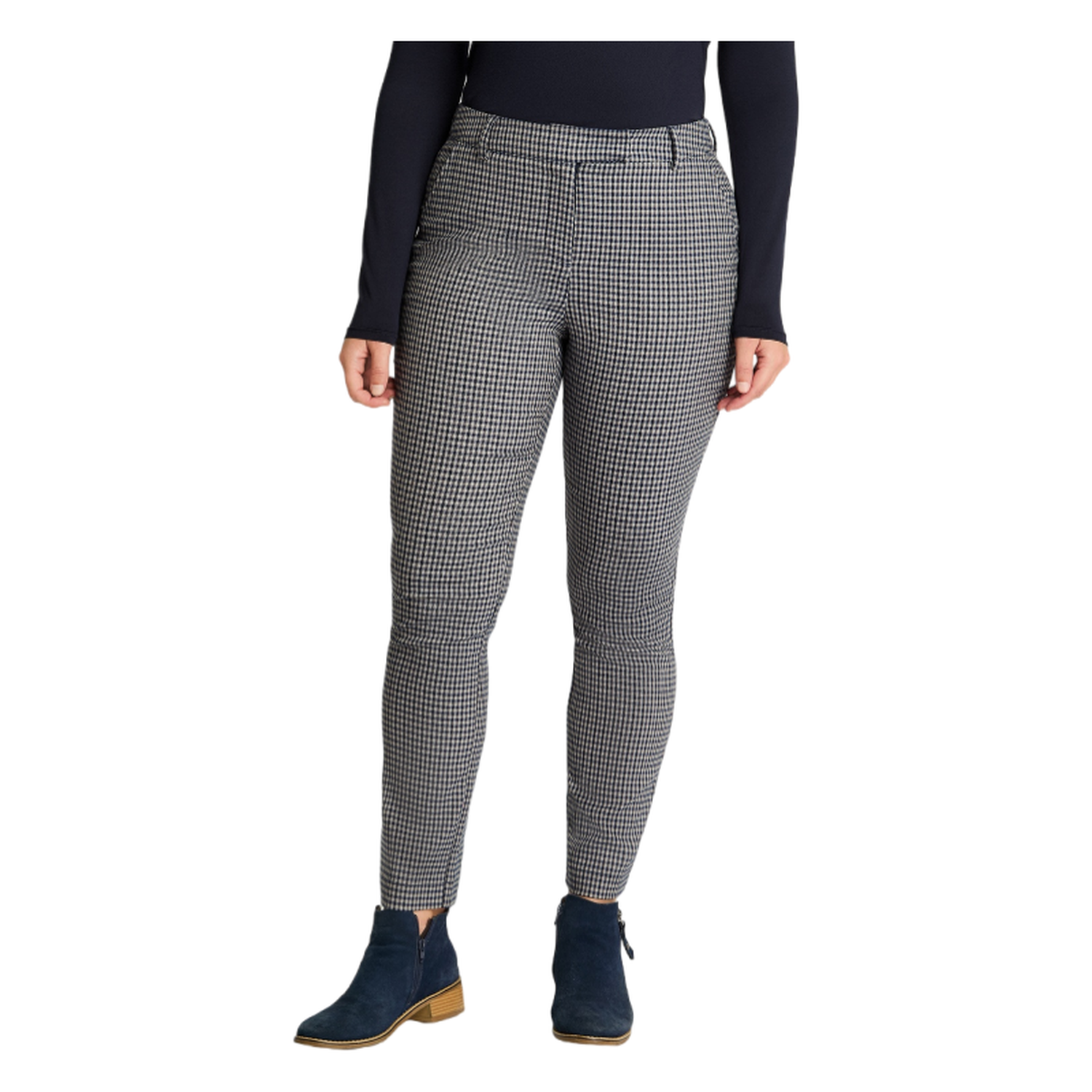 Pantalón Slim Print Azul-0