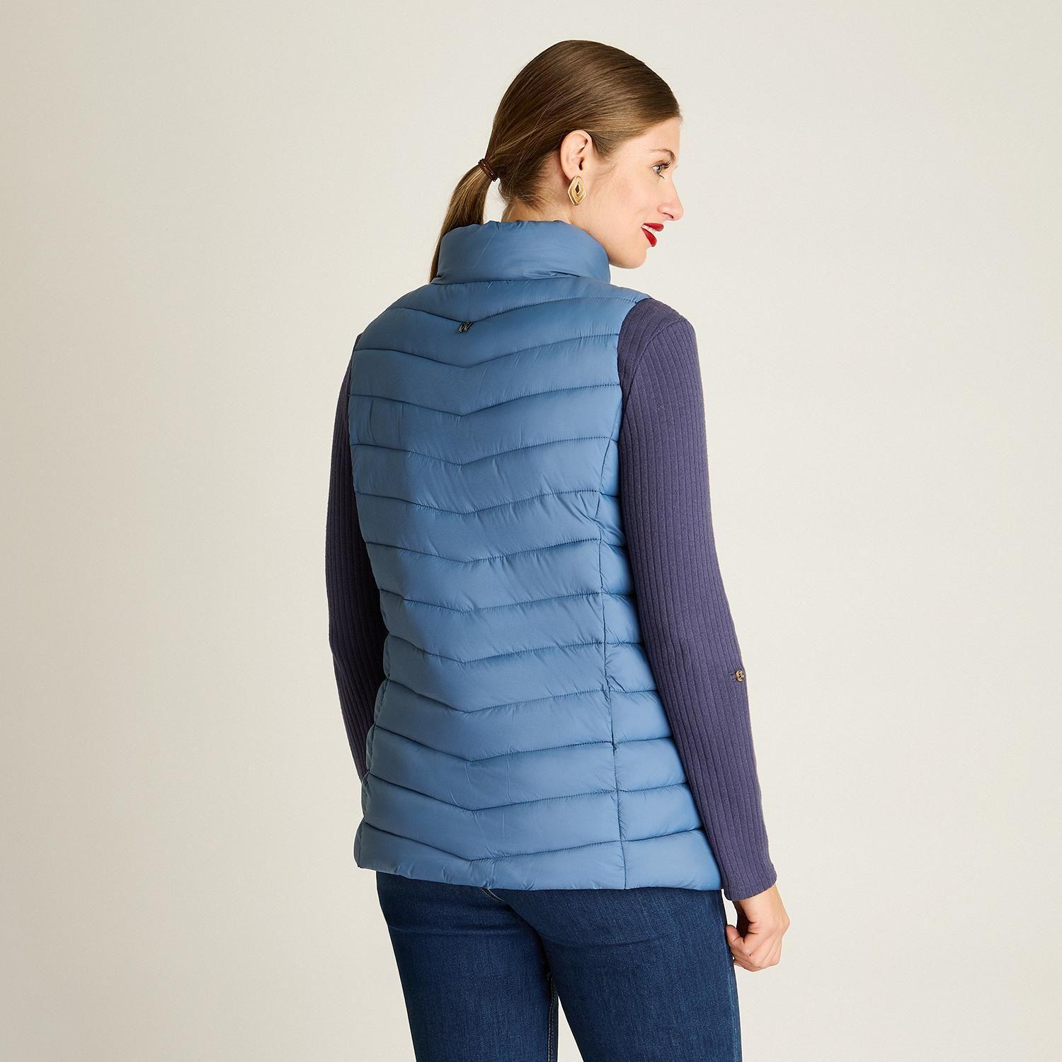 Parka Sin Mangas Diseño Quilted-1