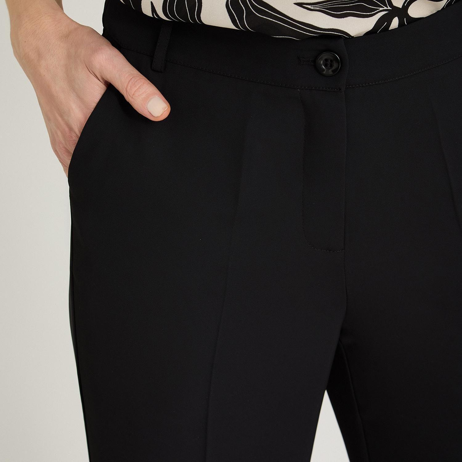 Pantalón Formal Sastrero Básico Liviano Negro-2