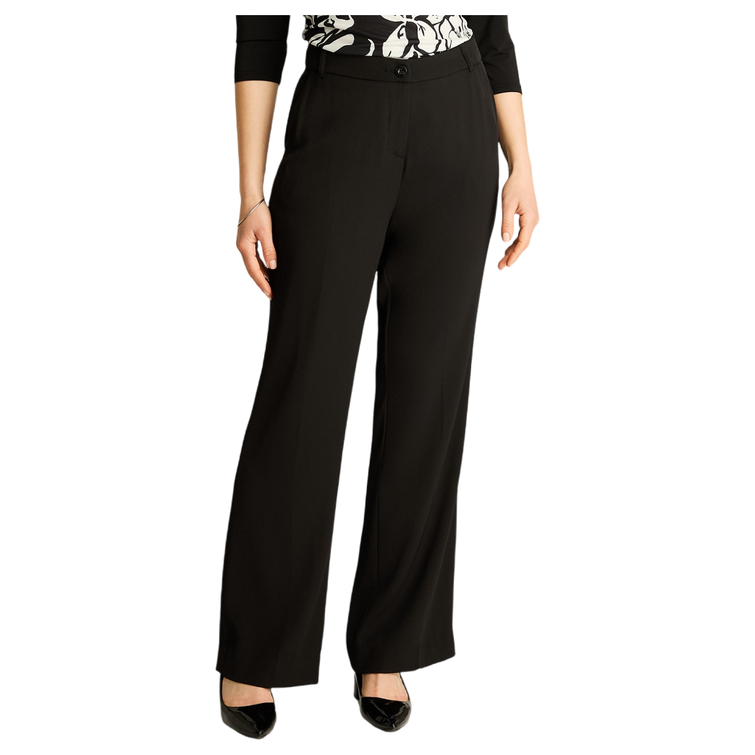 Pantalón Palazzo Negro Formal-0
