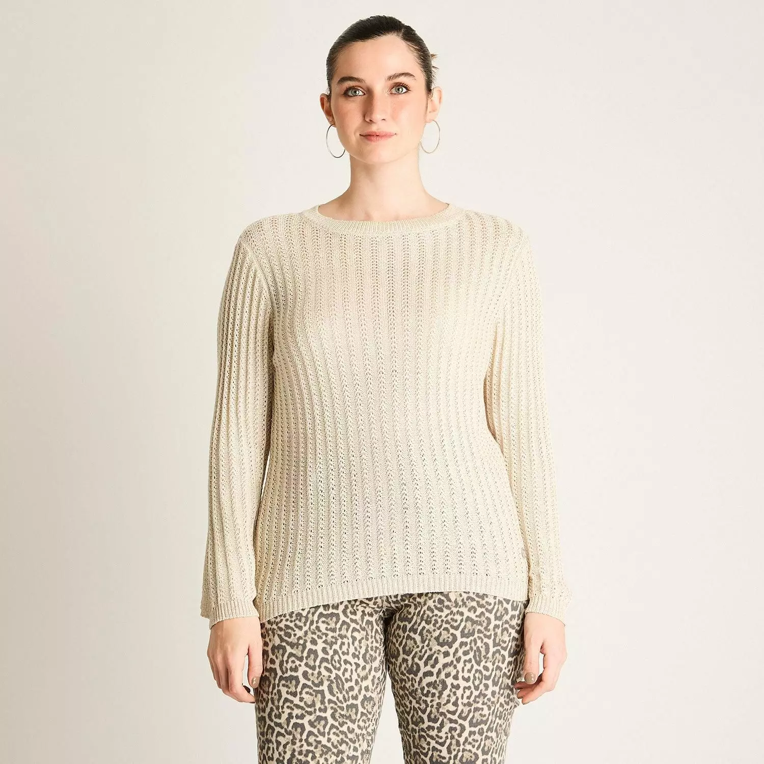 Sweater Beige Liviano-0