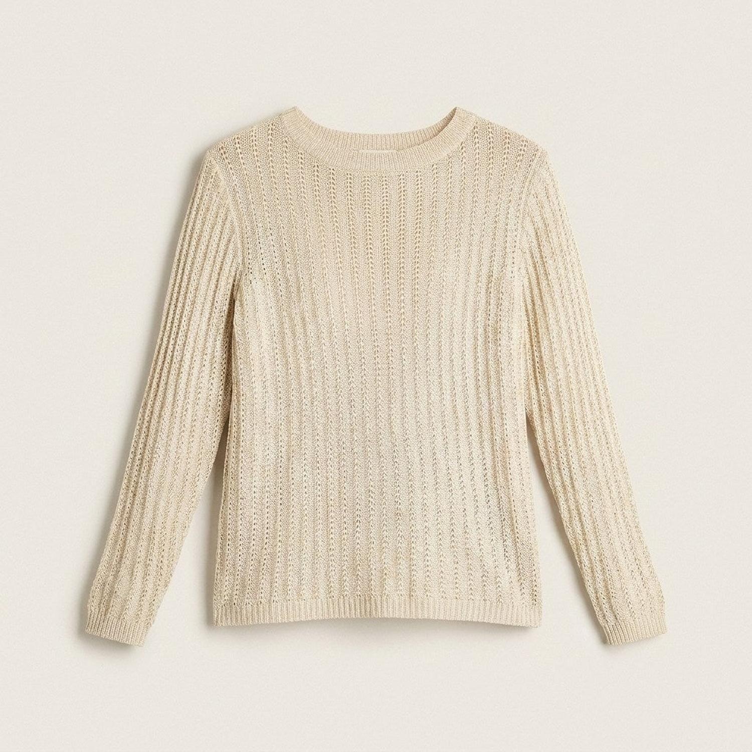 Sweater Beige Liviano-5
