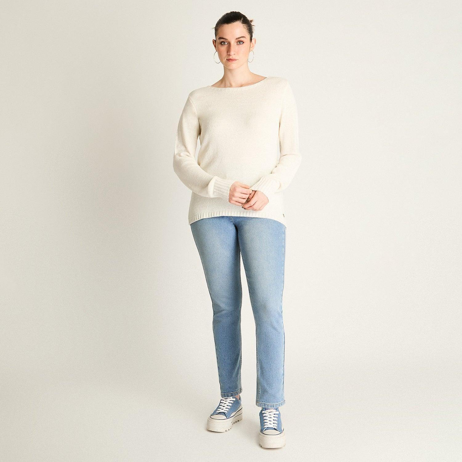 Sweater Crudo Punto Fino-3
