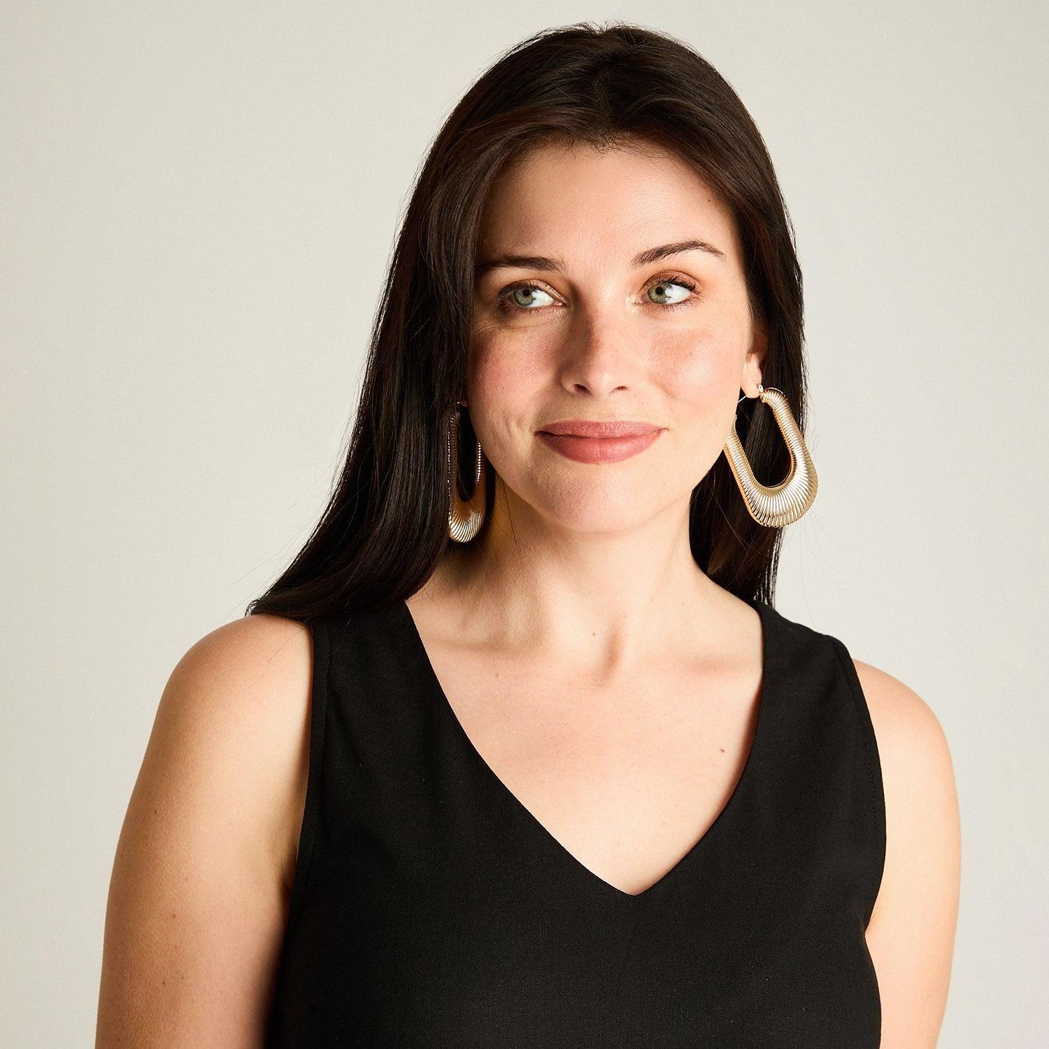 Blusa Negro Sin Mangas No Elasticado Sin Forro Calce Normal-2