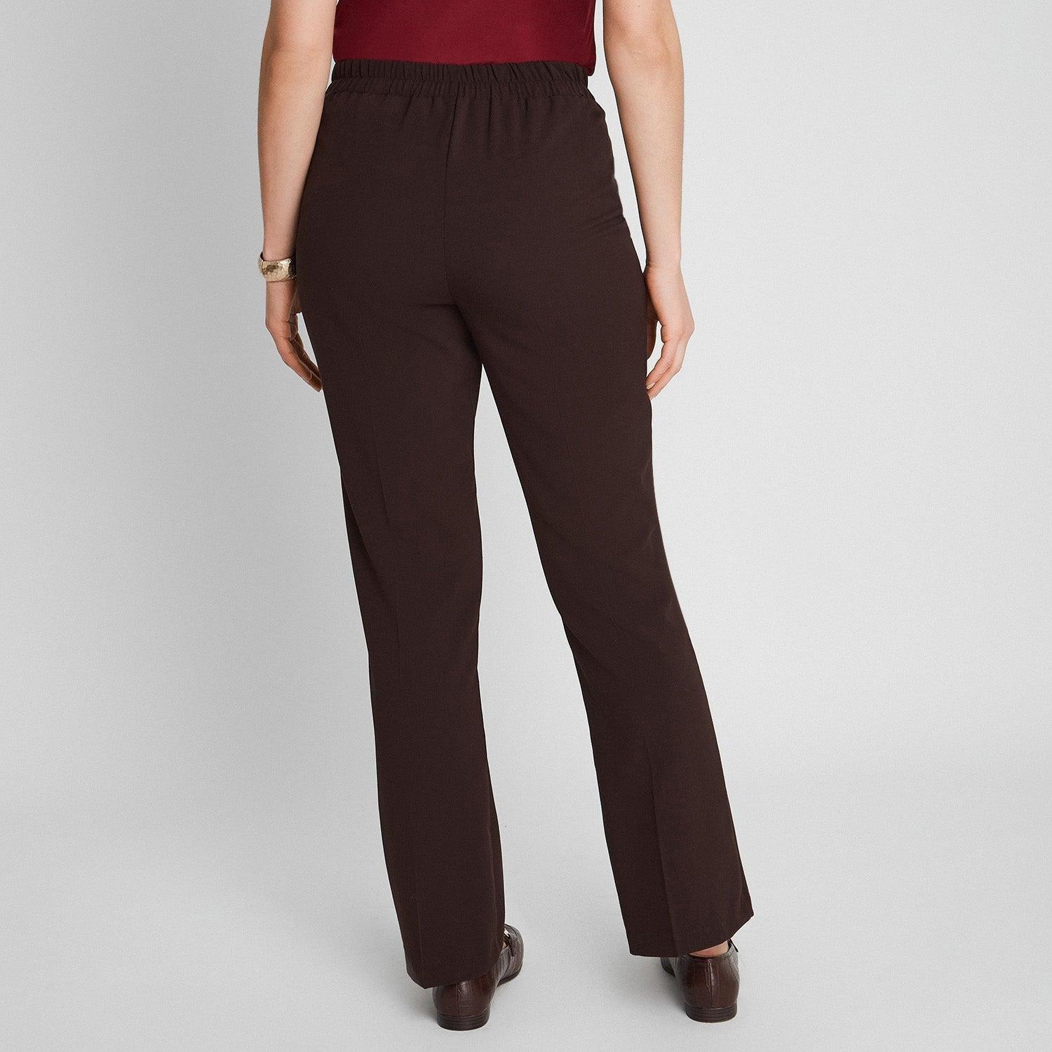 Pantalón Recto Medio Elastico-1
