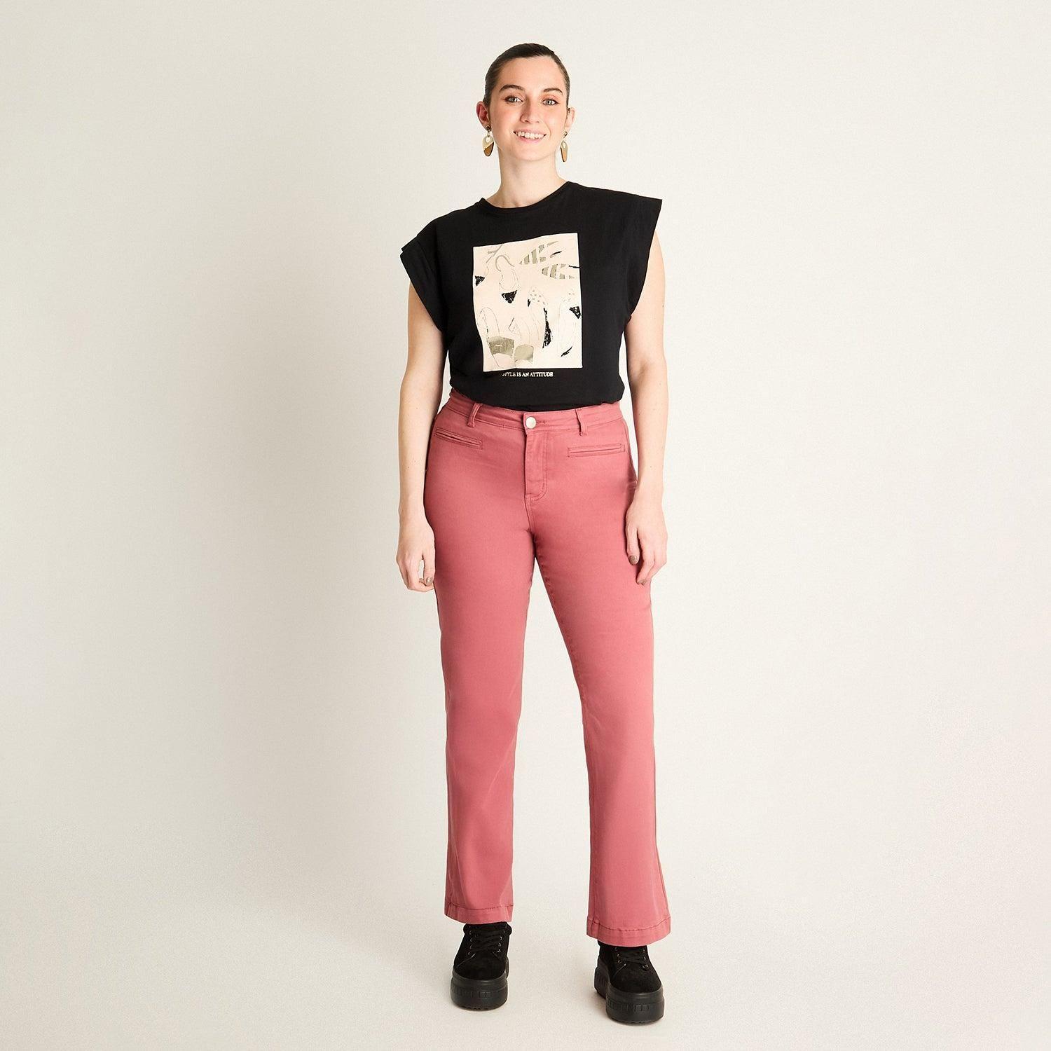 Jeans Terracota Wide Leg-4