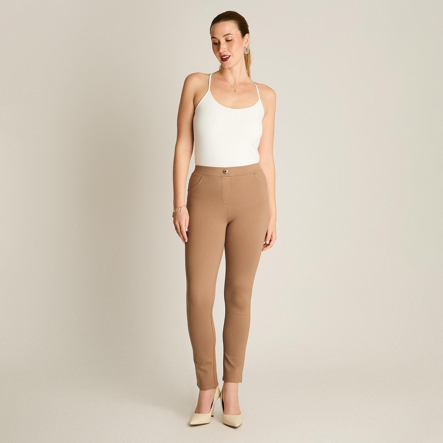 Calza Camel Slim Push Up Básica-3