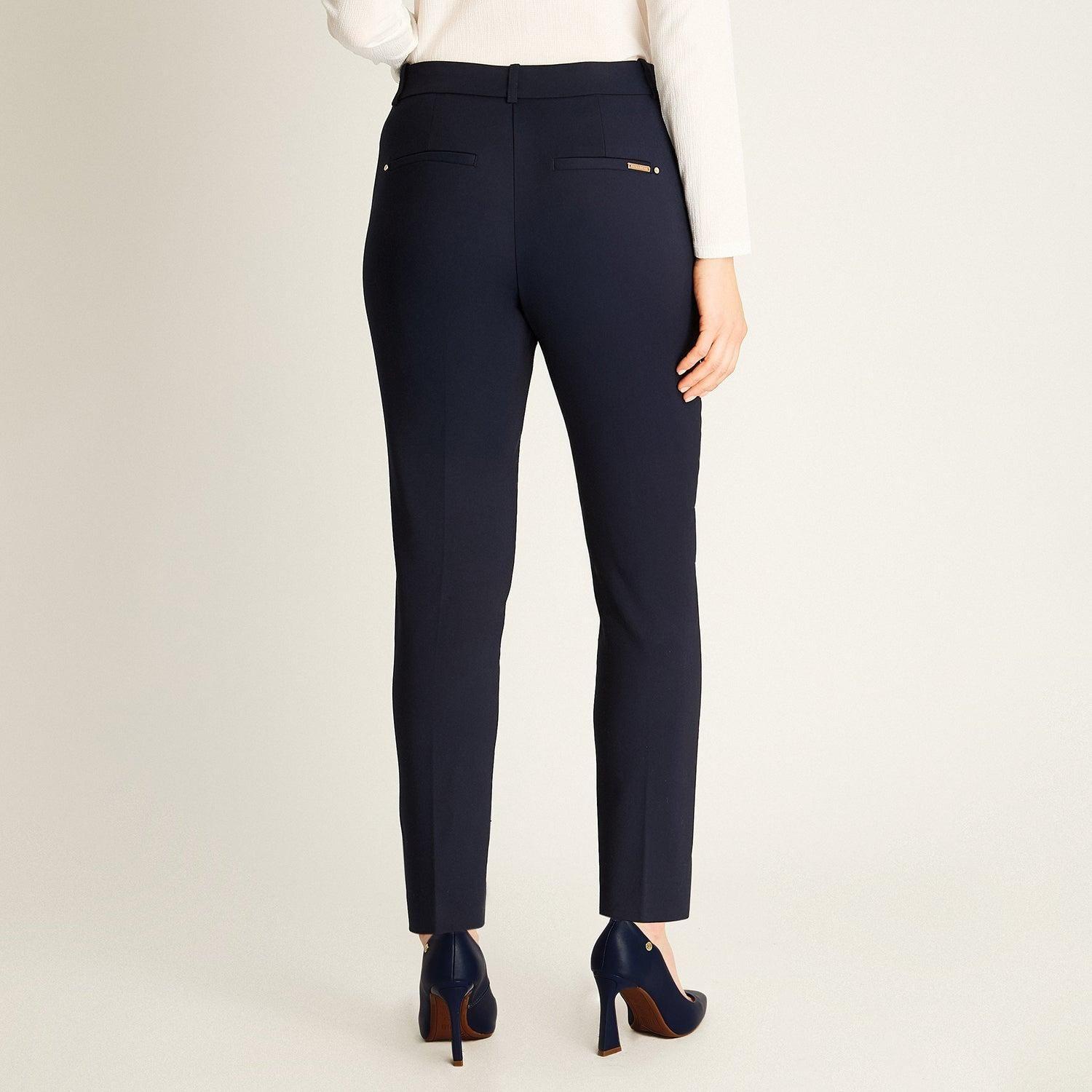 Pantalón Formal Slim Azul-1