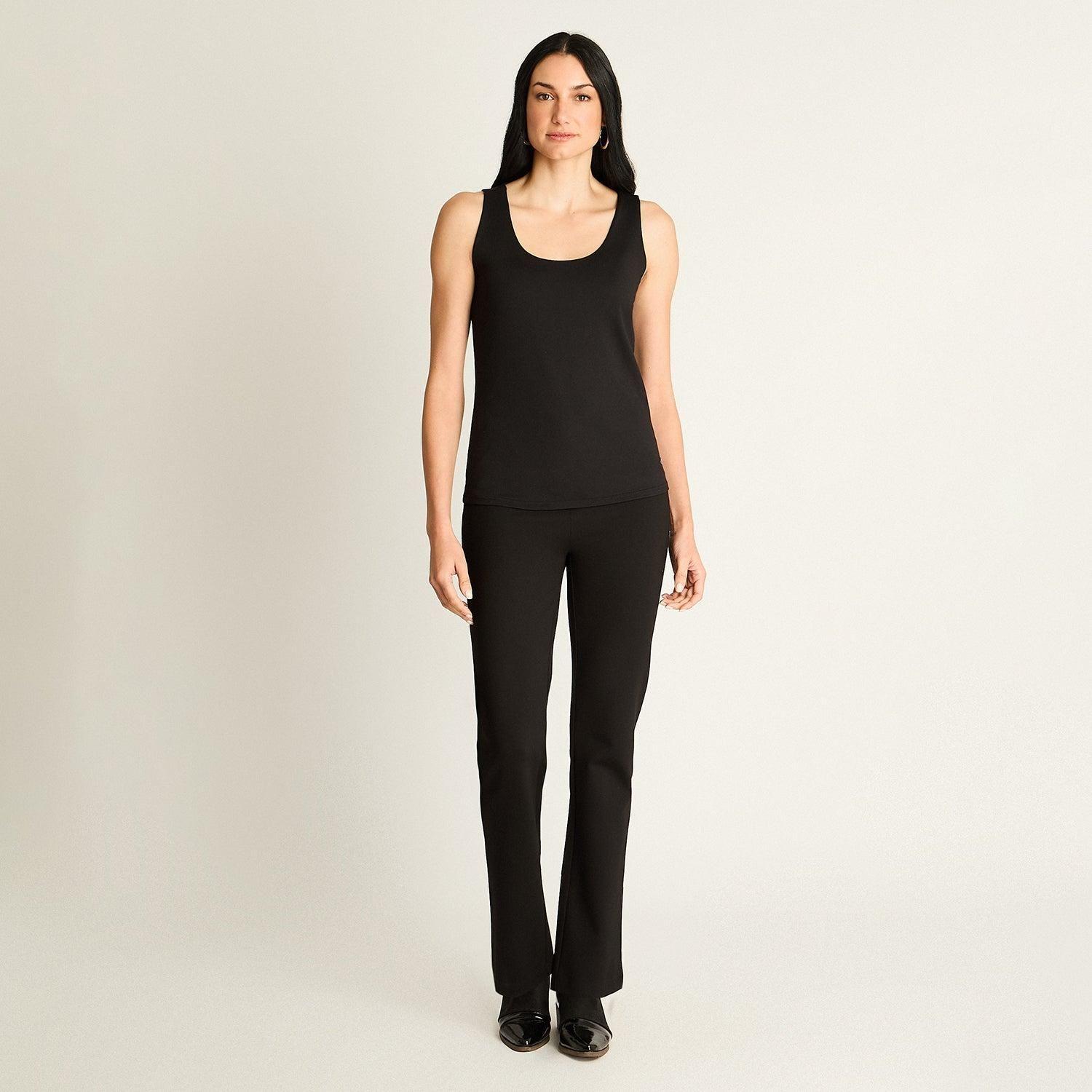 Peto Negro de Calce Ajustado-3