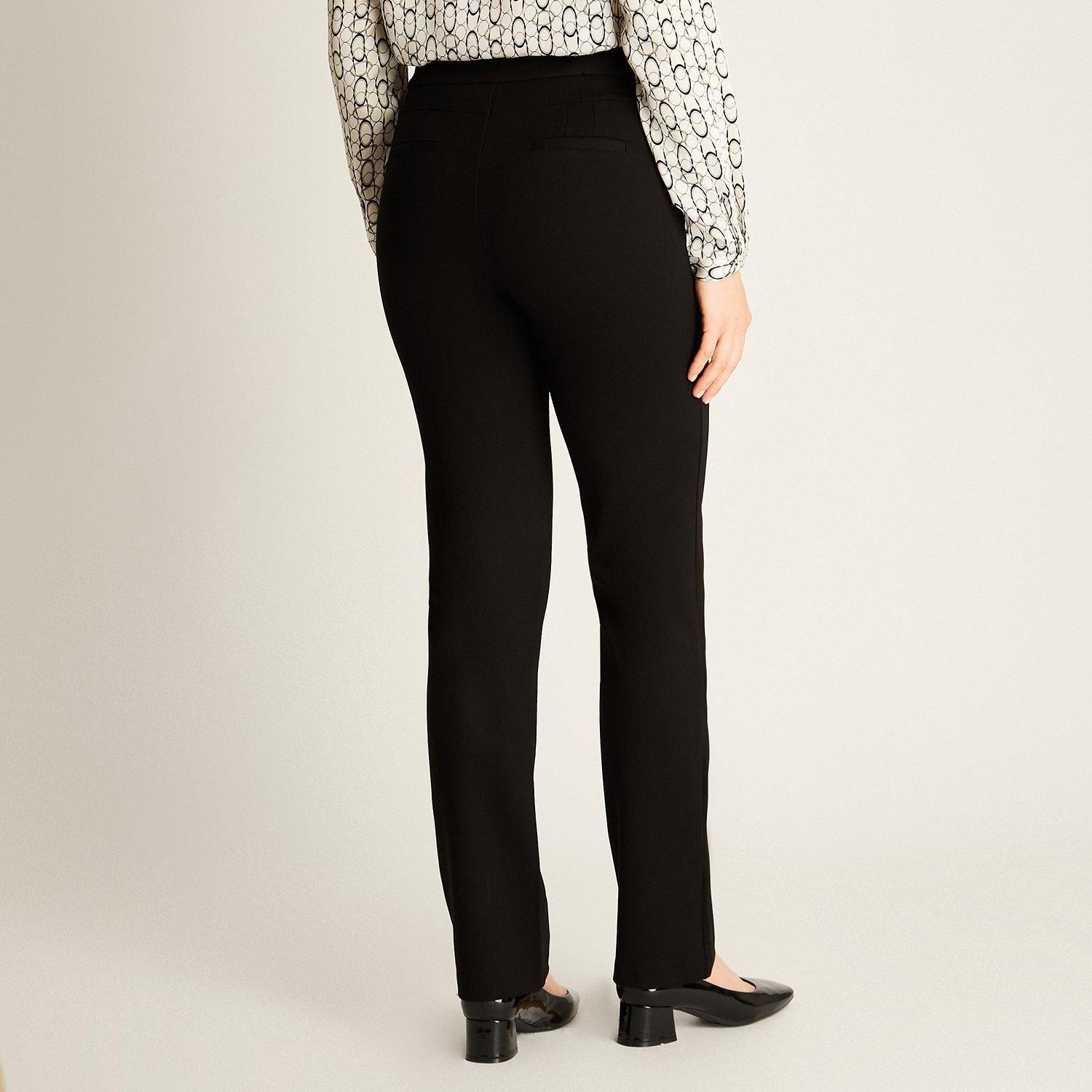 Pantalón Negro Recto-1
