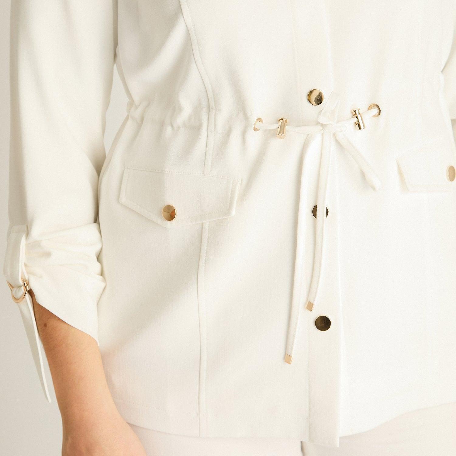 Chaqueta Crudo con Cordón Ajustable-2