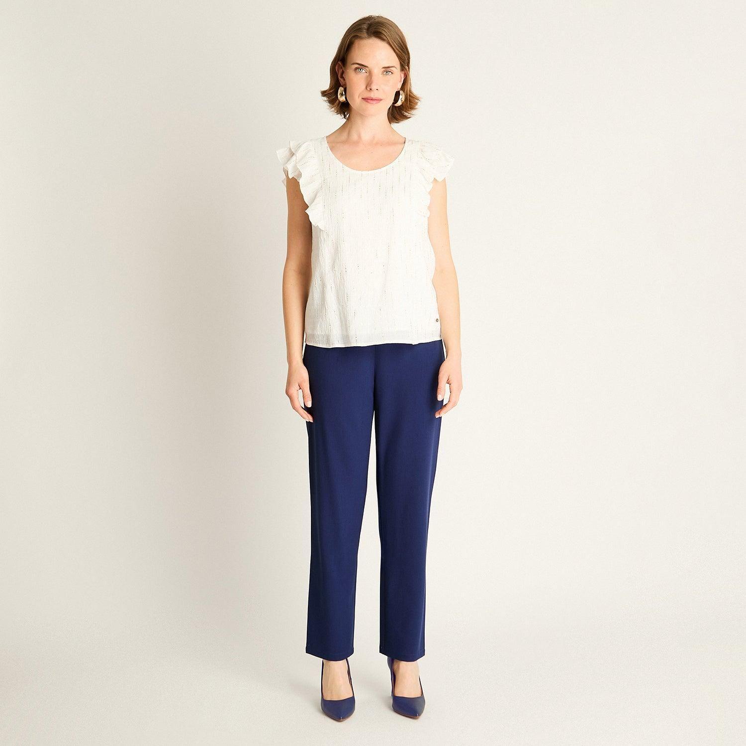Blusa Crudo con Volantes-3