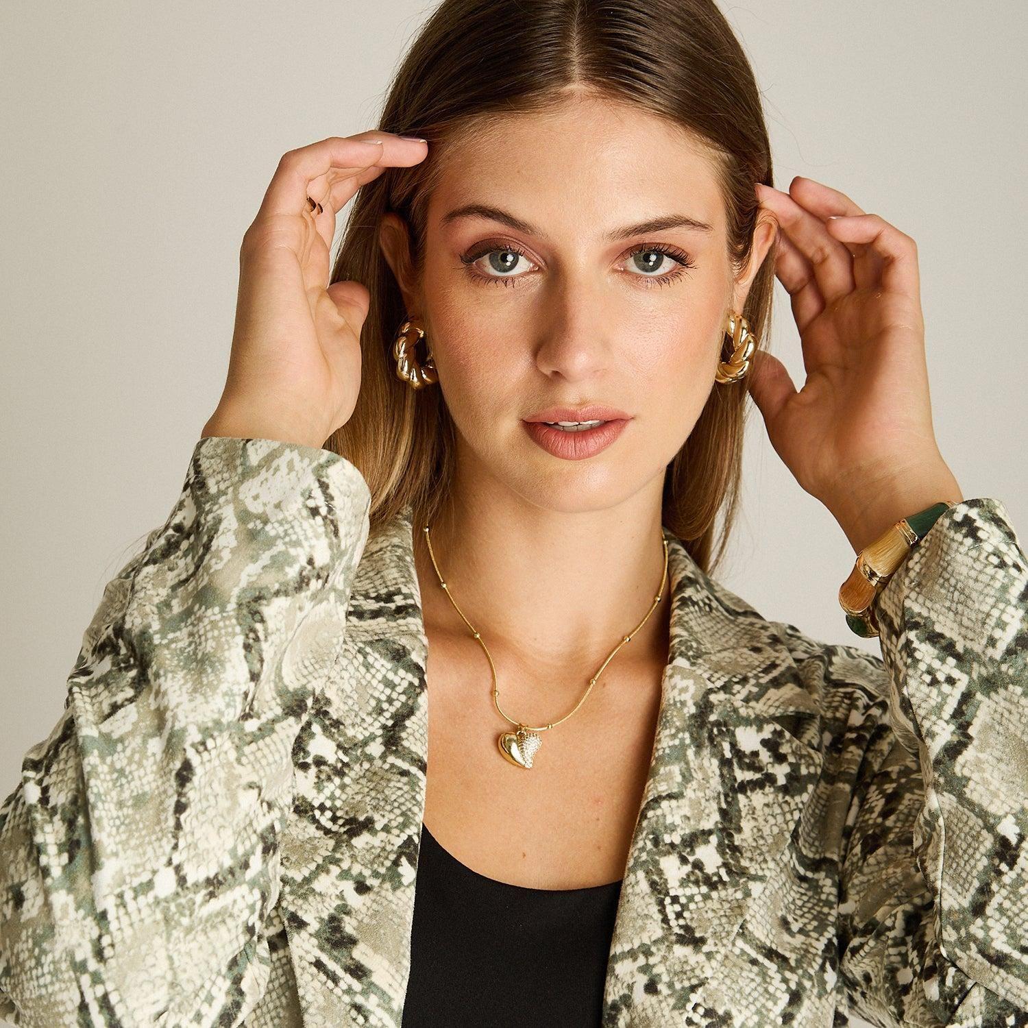 Tapado Pistacho de Suede Estampado-2