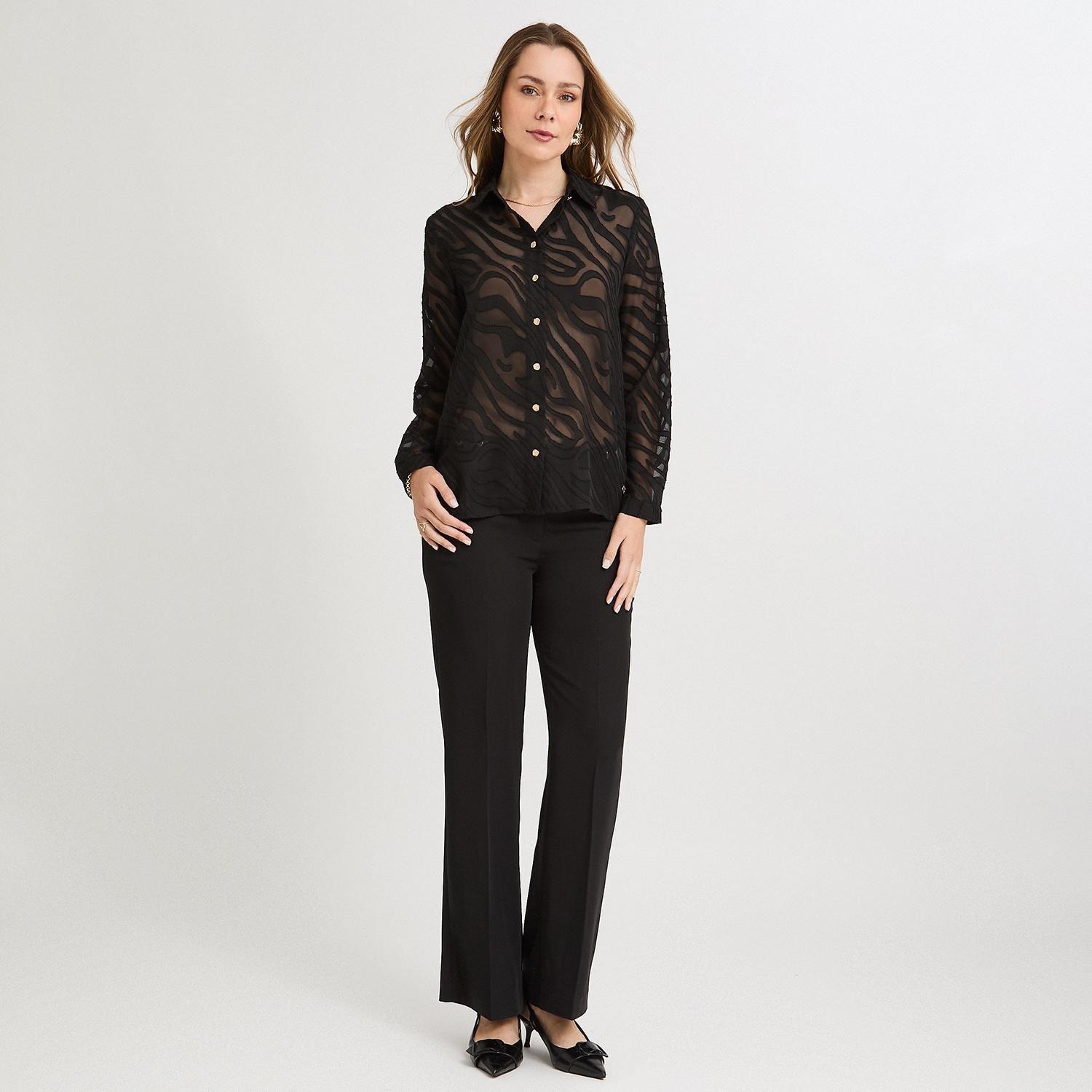 Blusa de Fantasía Negro-3
