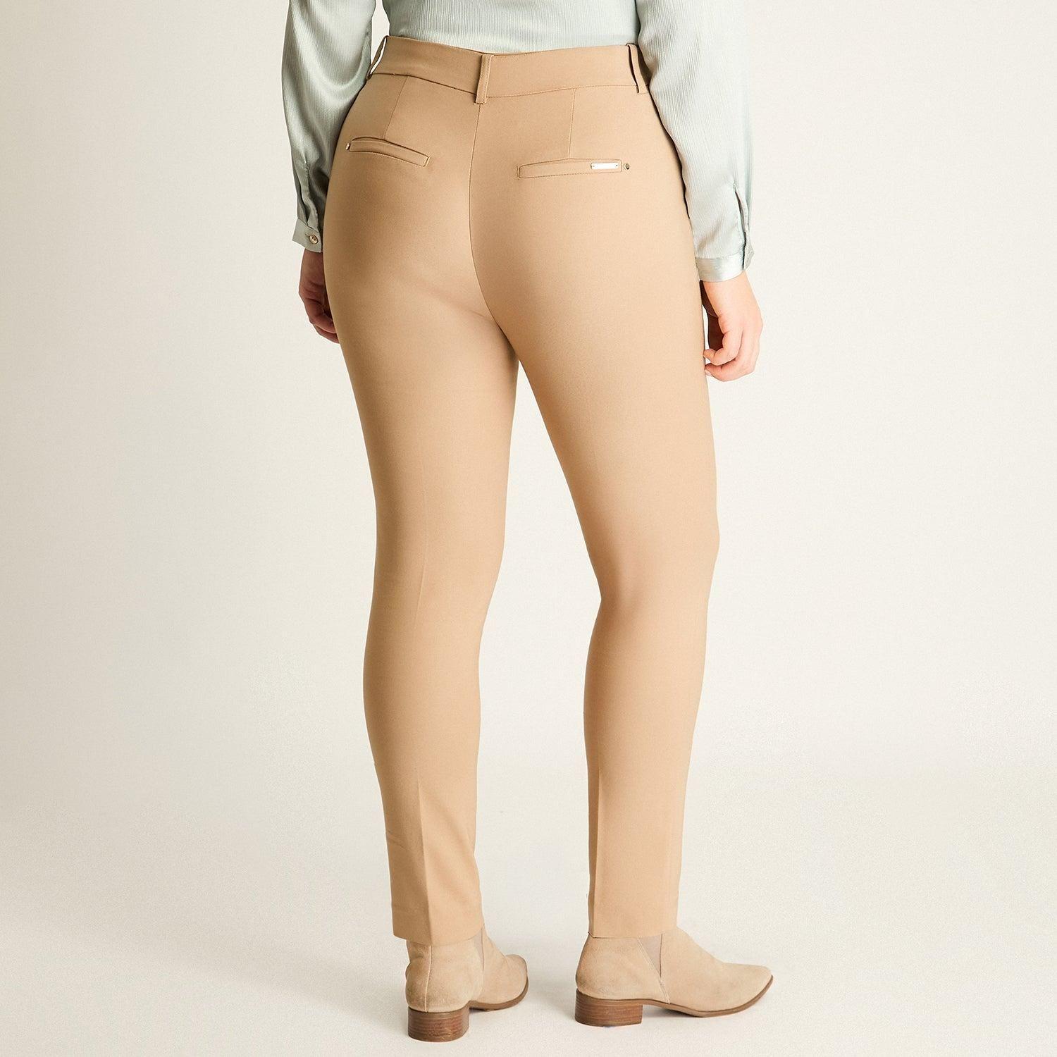 Pantalón Formal Slim Camel-1