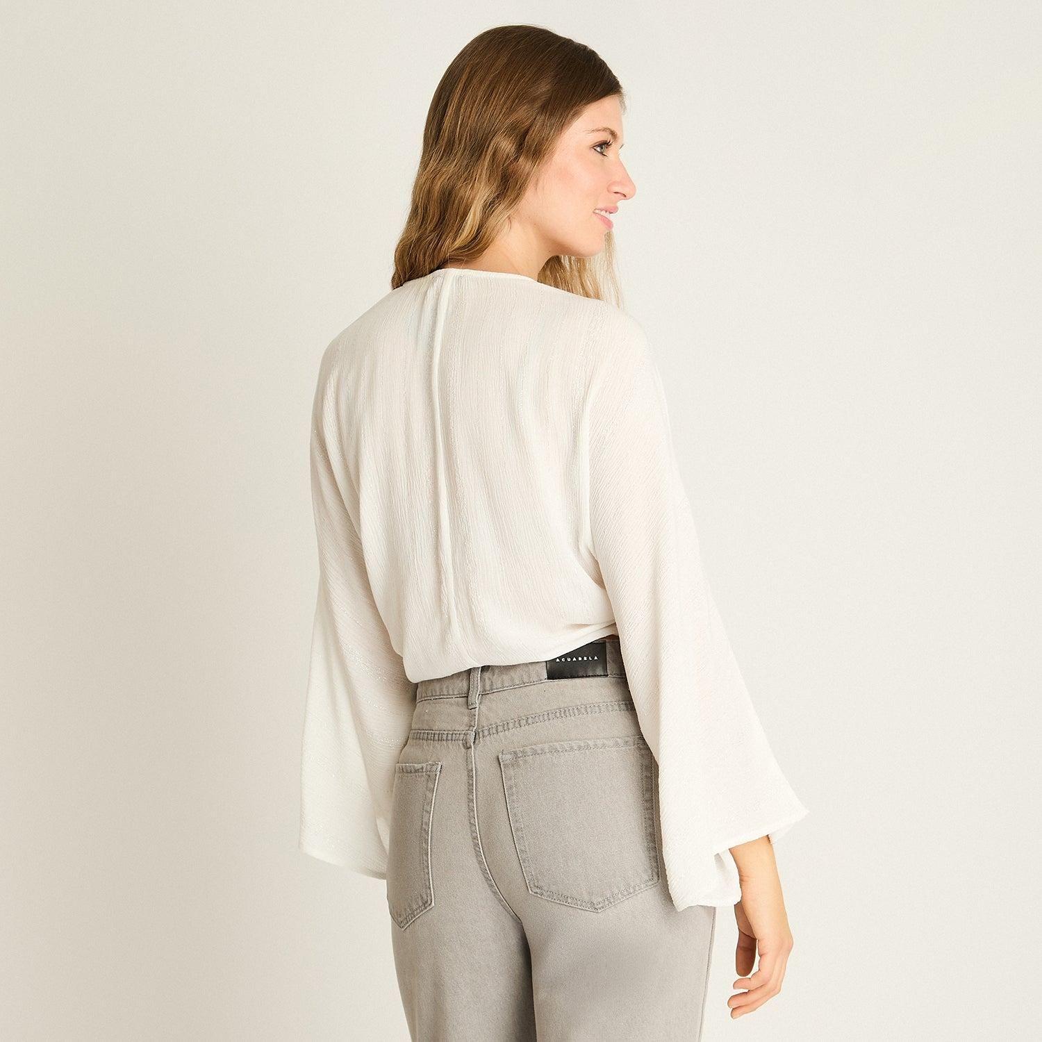 Blusa Crudo Amarre Frontal-1