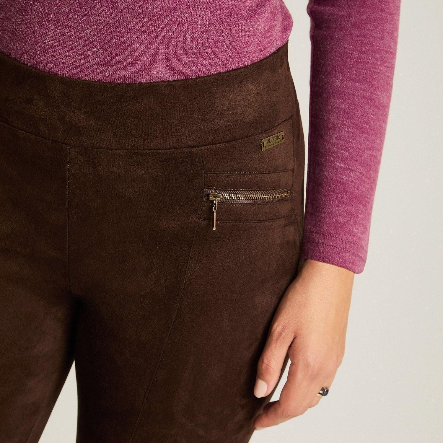 Calza Café en Suede Slim-2