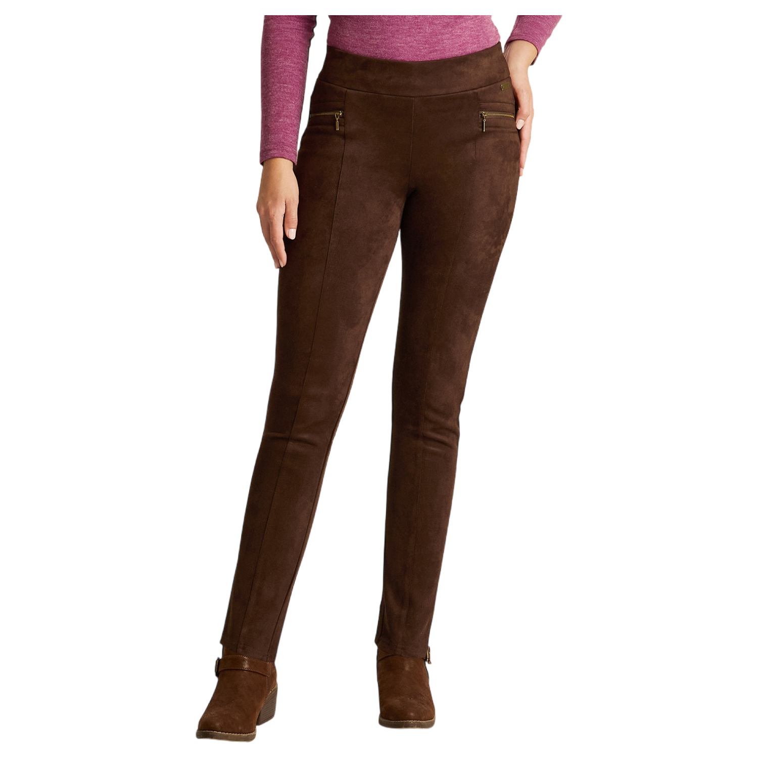 Calza Café en Suede Slim-0