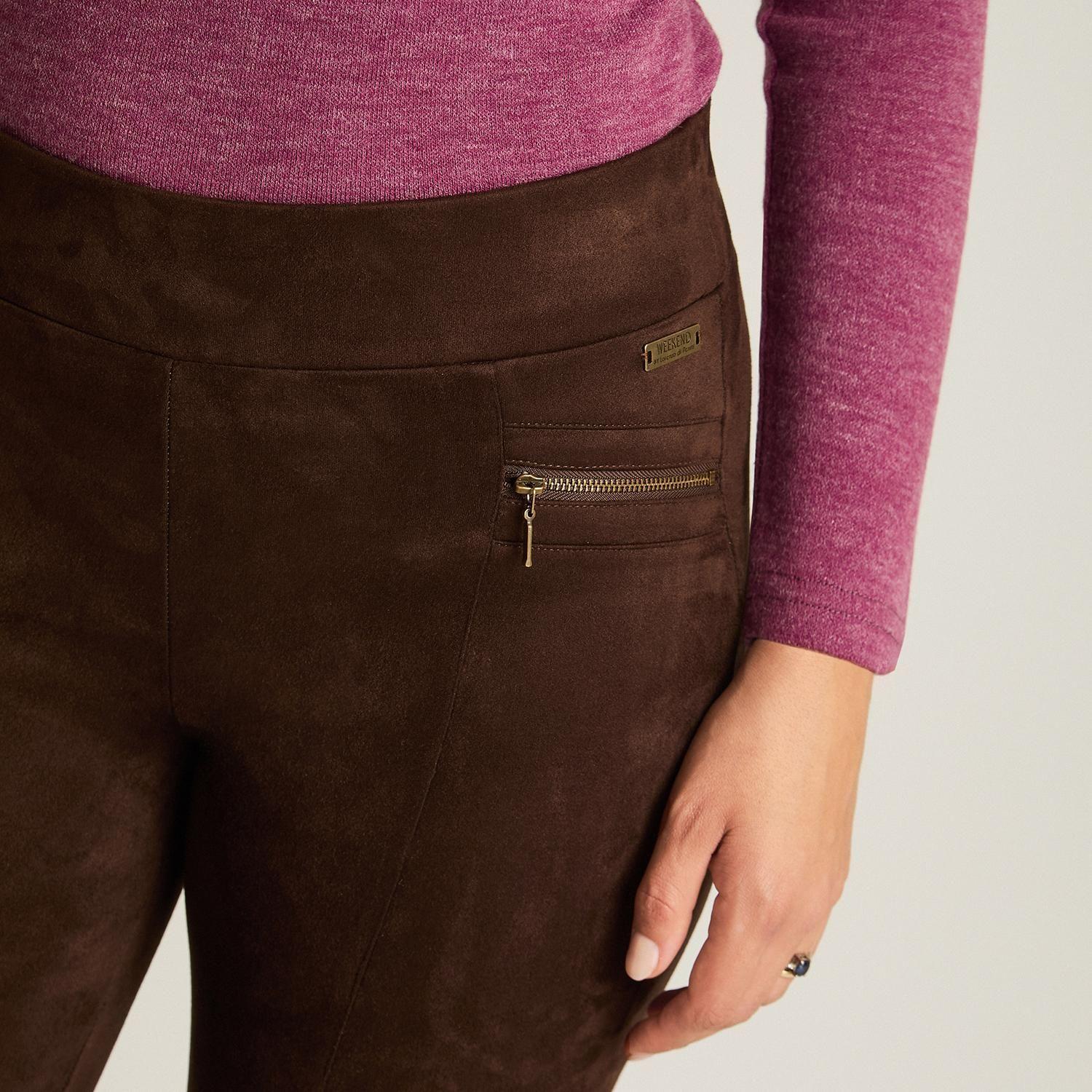 Calza Café en Suede Slim-2