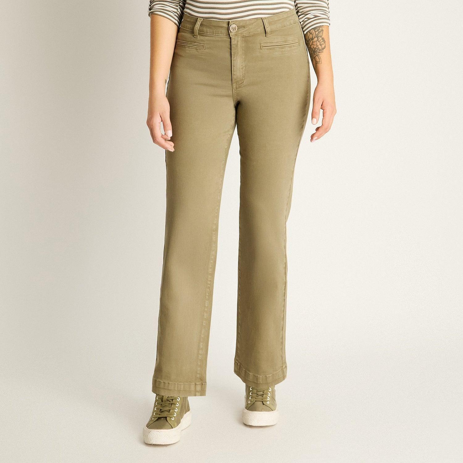 Jeans Verde Wide Leg-0