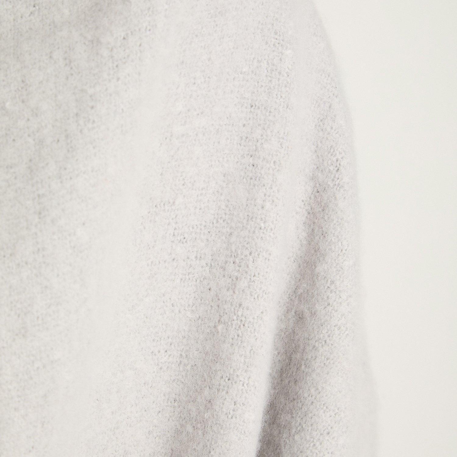 Bufanda Tejida Gris-2