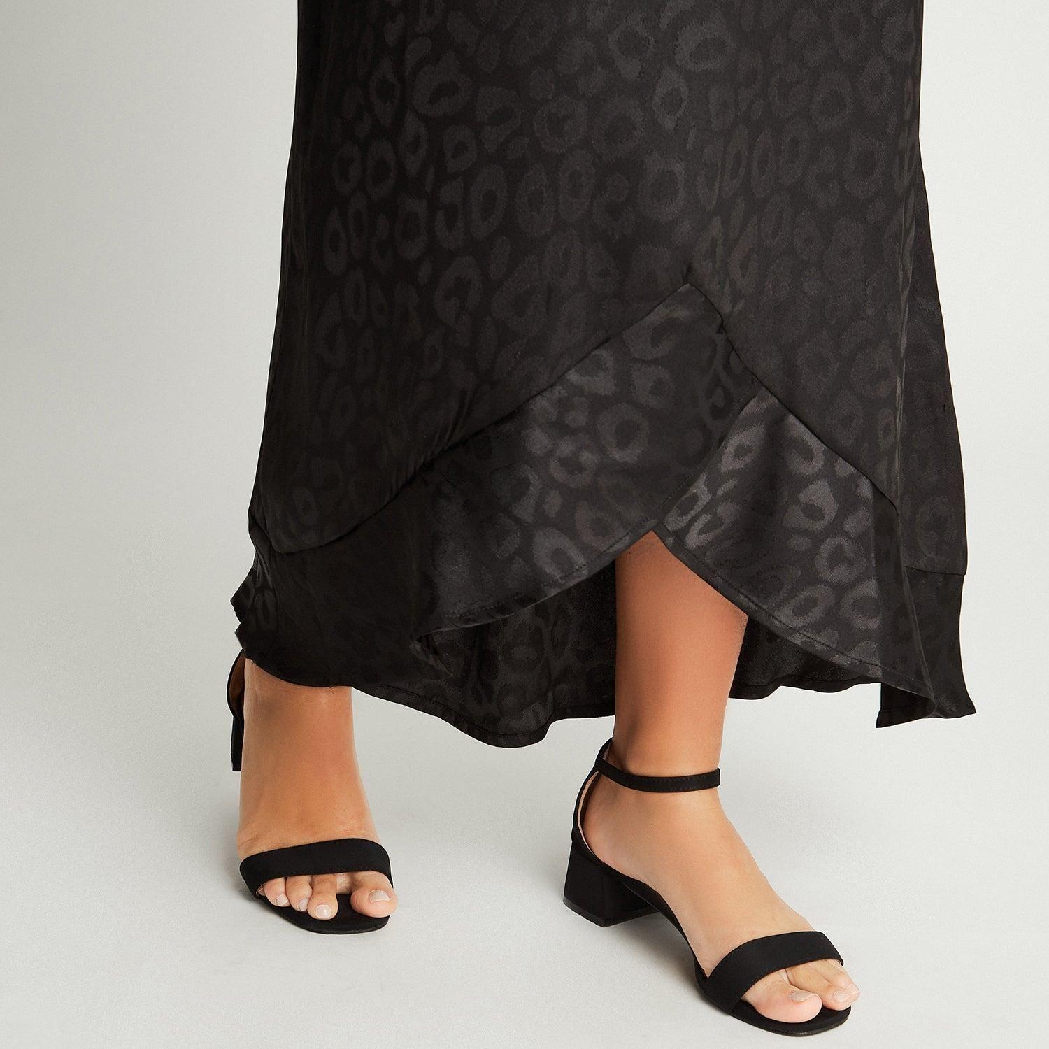 Vestido Maxi Negro Tirantes-2