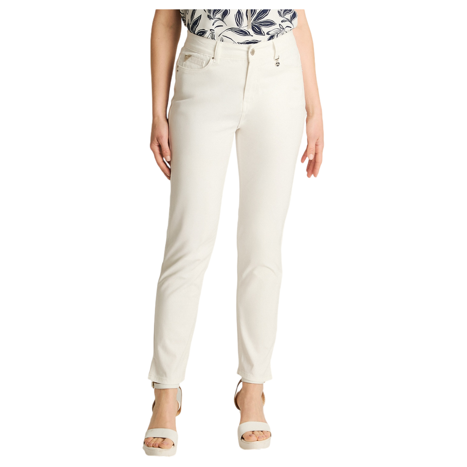 Jeans Crudo Fit Slim Tiro Medio-0