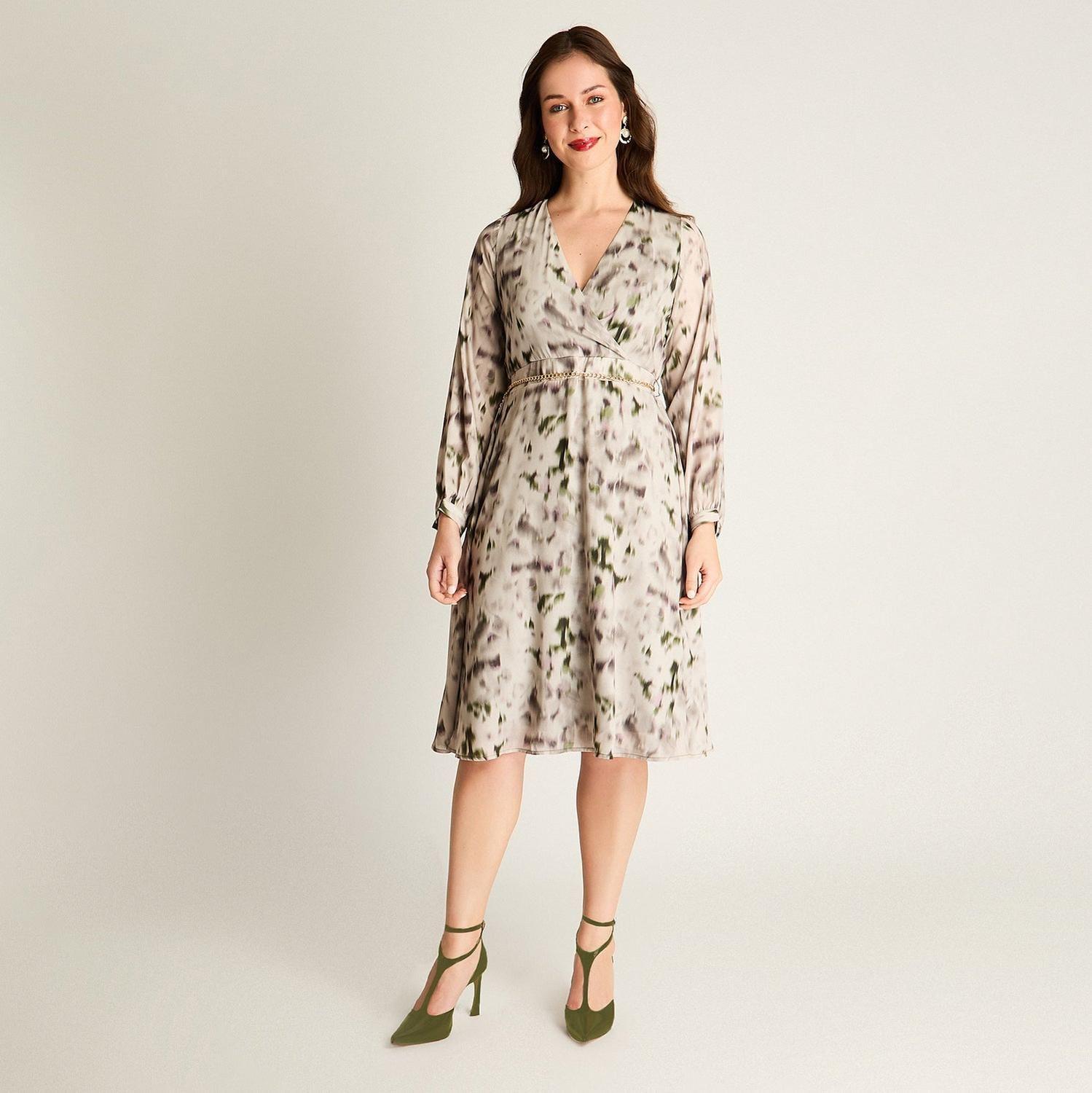 Vestido Midi Arena Estampado-2