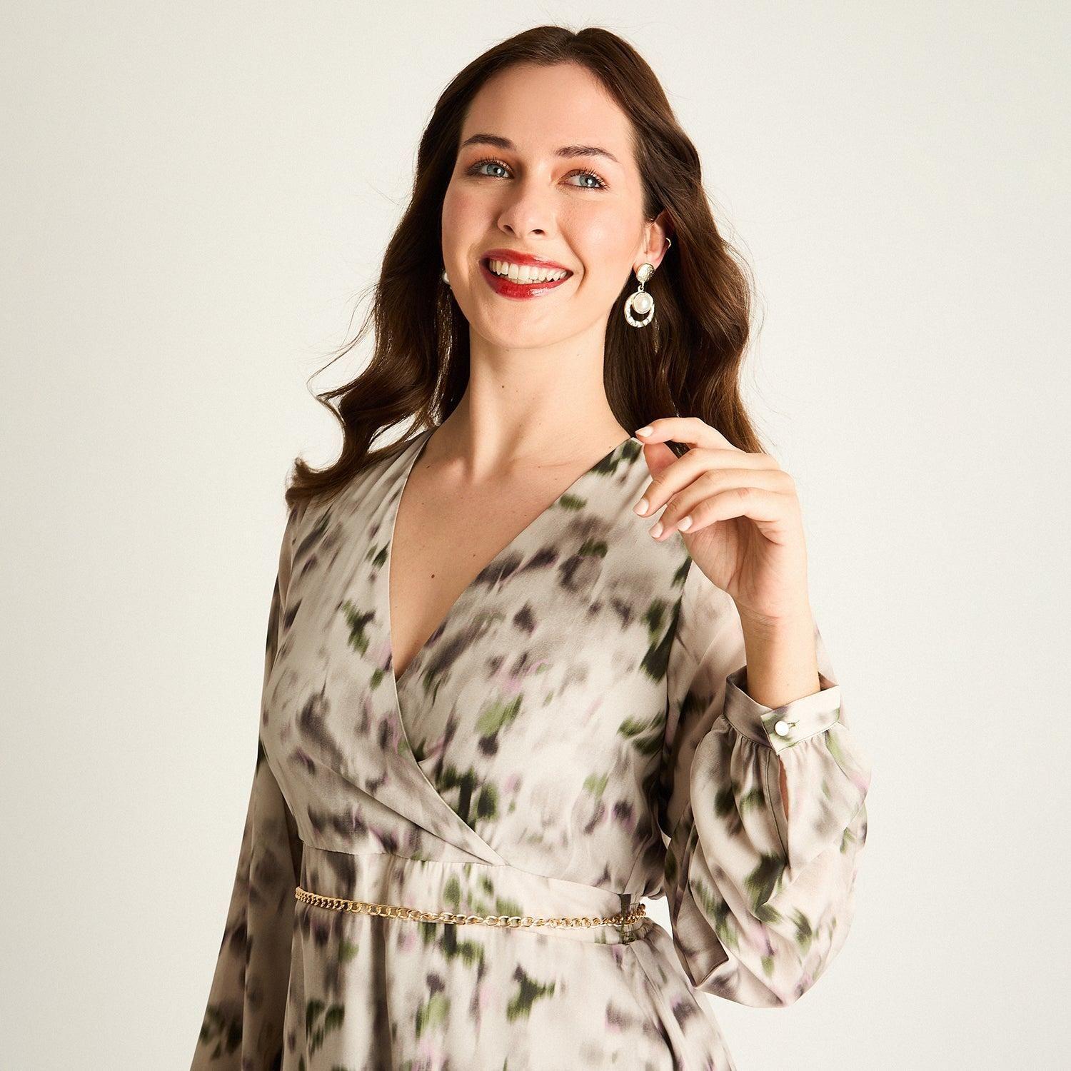 Vestido Midi Arena Estampado-3