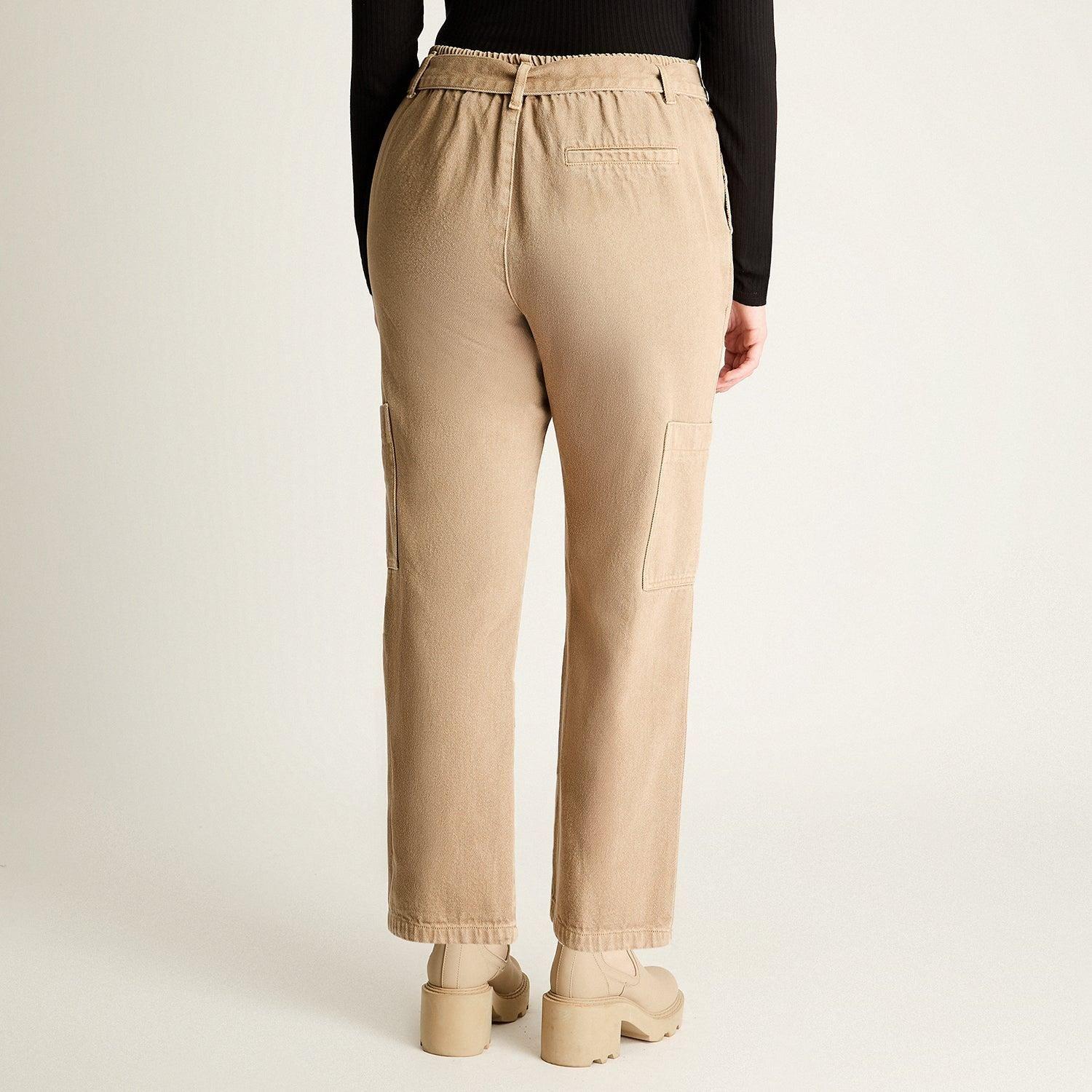 Jeans Cargo Beige-1
