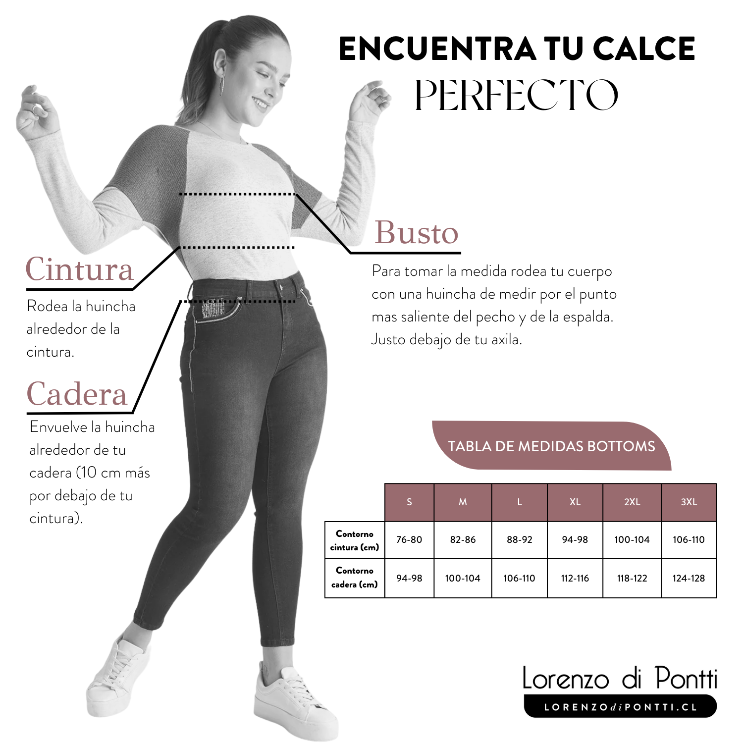 Leggins Con Pretina Ancha Bolsillos Falsos-4