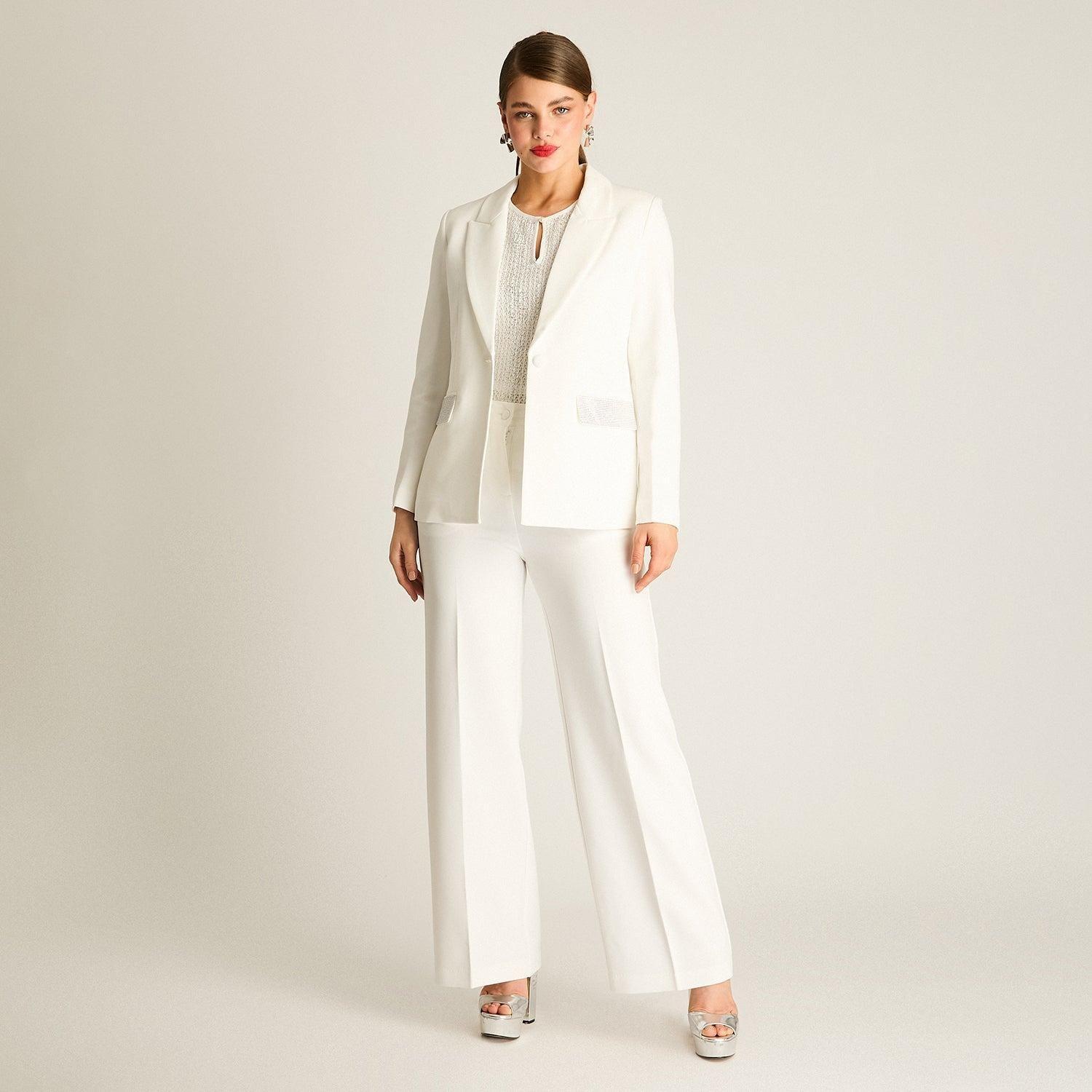 Blazer Crudo de Fiesta con Forro-3