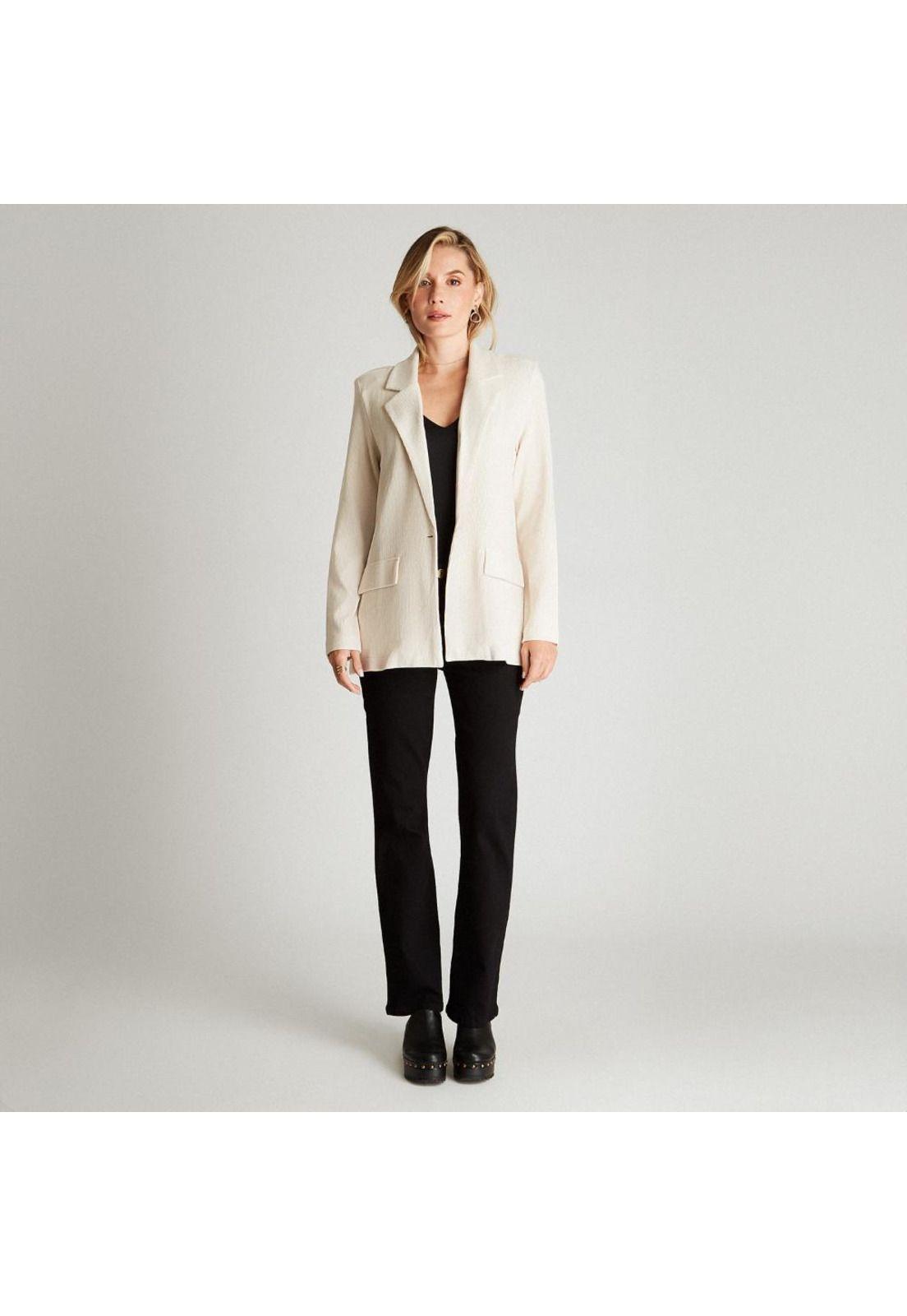 Blazer Lanilla Manga Larga Arena-3