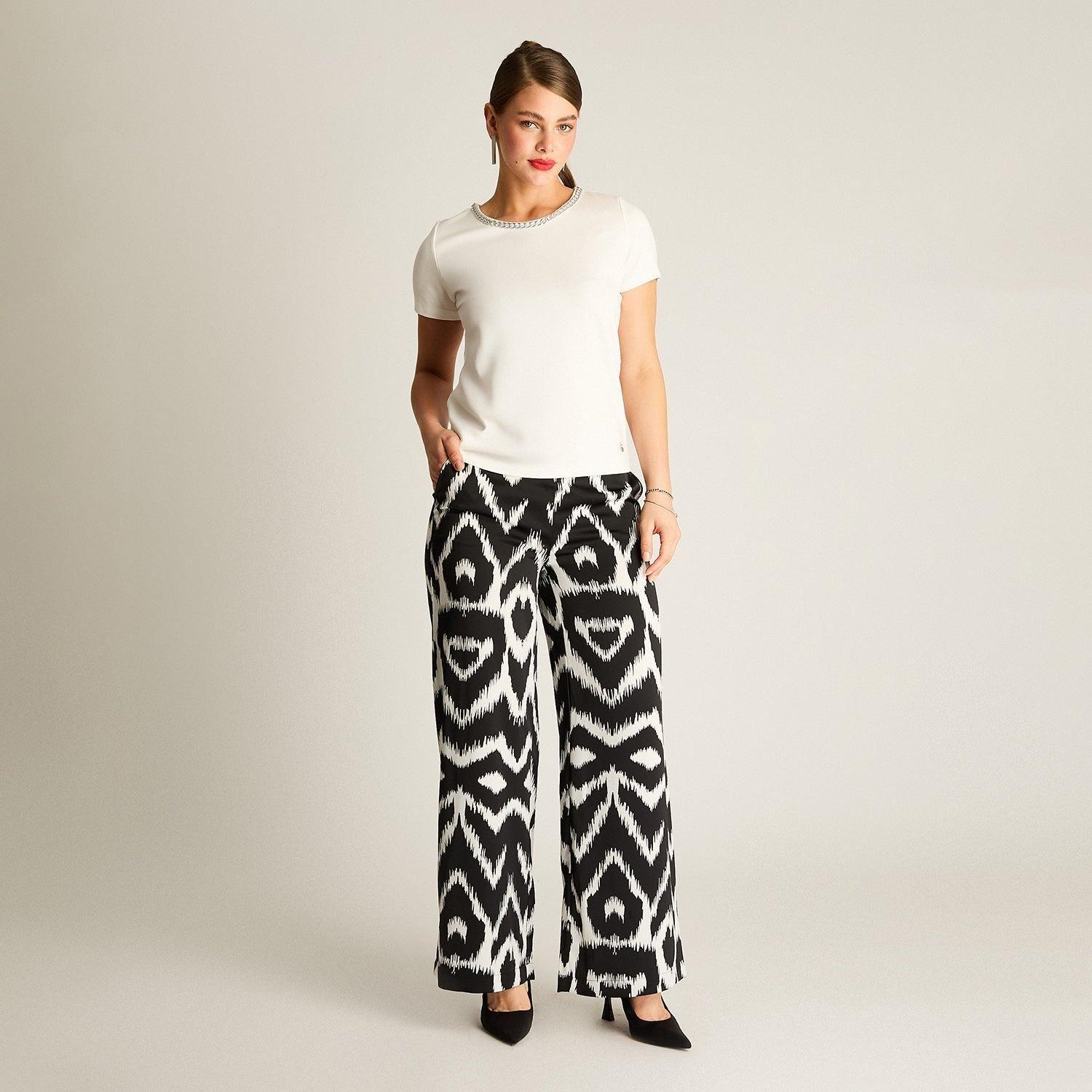 Polera Crudo Cuello Brillante-3