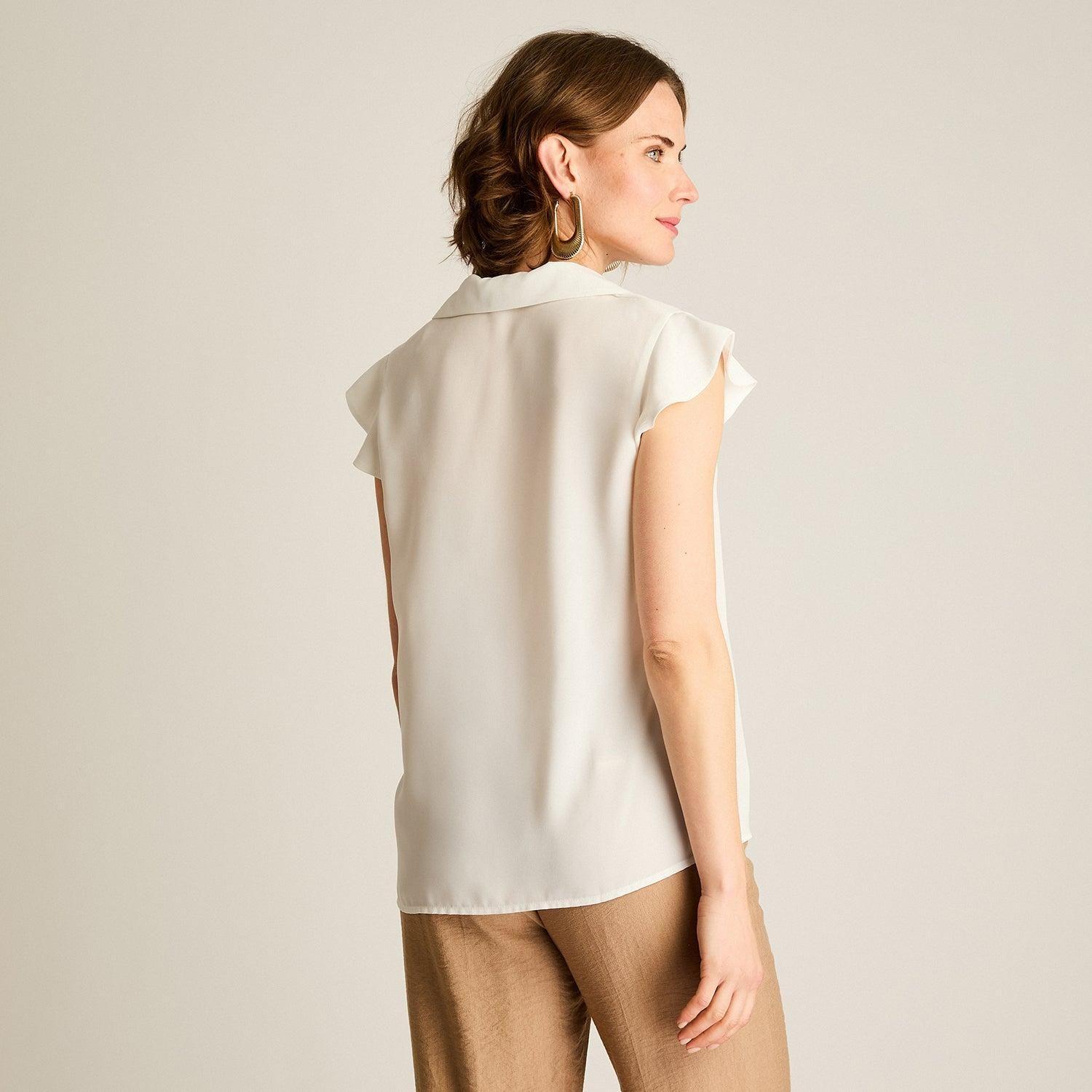 Blusa Crudo Manga Corta-1