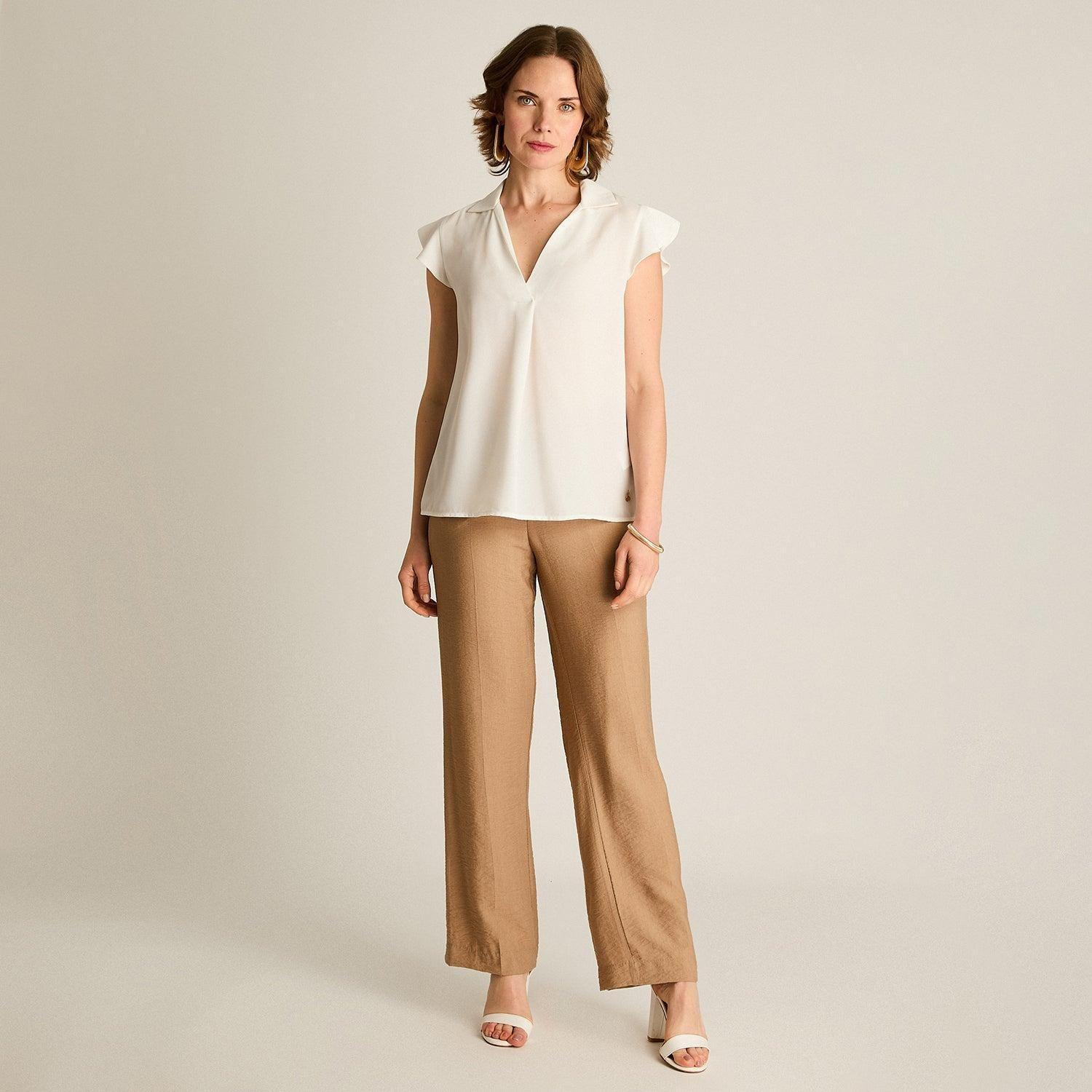 Blusa Crudo Manga Corta-3