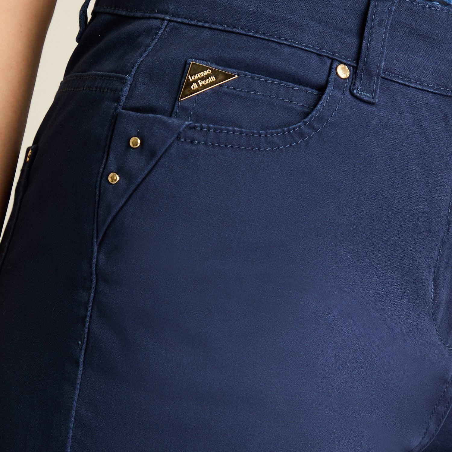 Bermuda Azul Ajustada-2