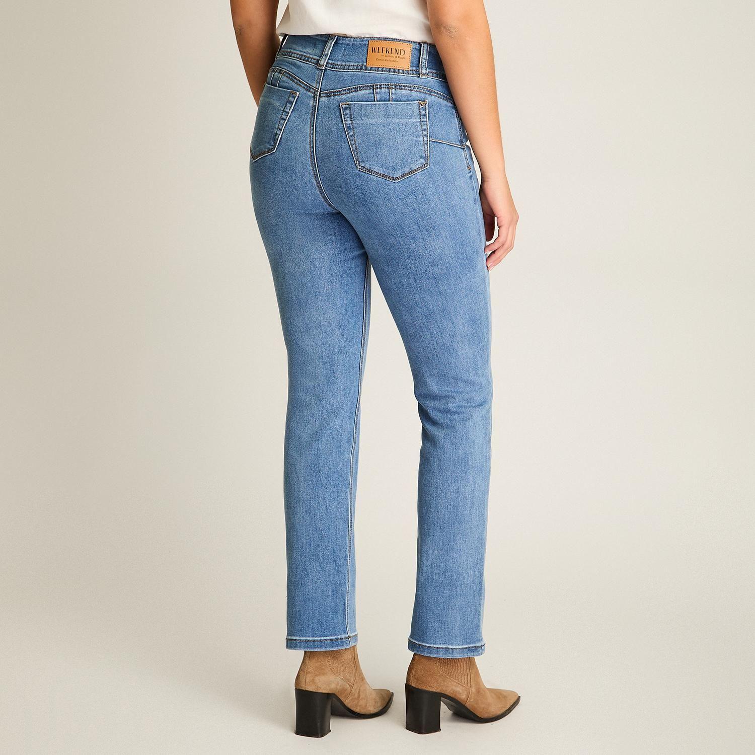 Jeans Recto Push Up Celeste-1