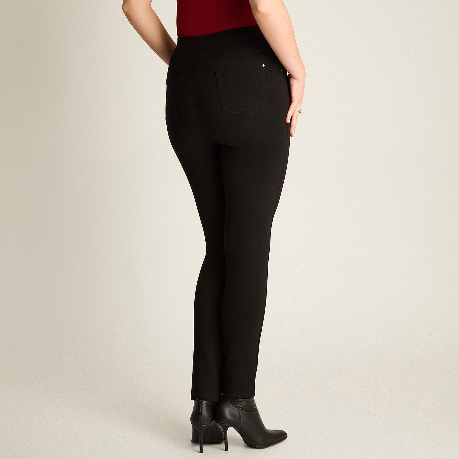 Calza Negra Slim Push Up Básica-1